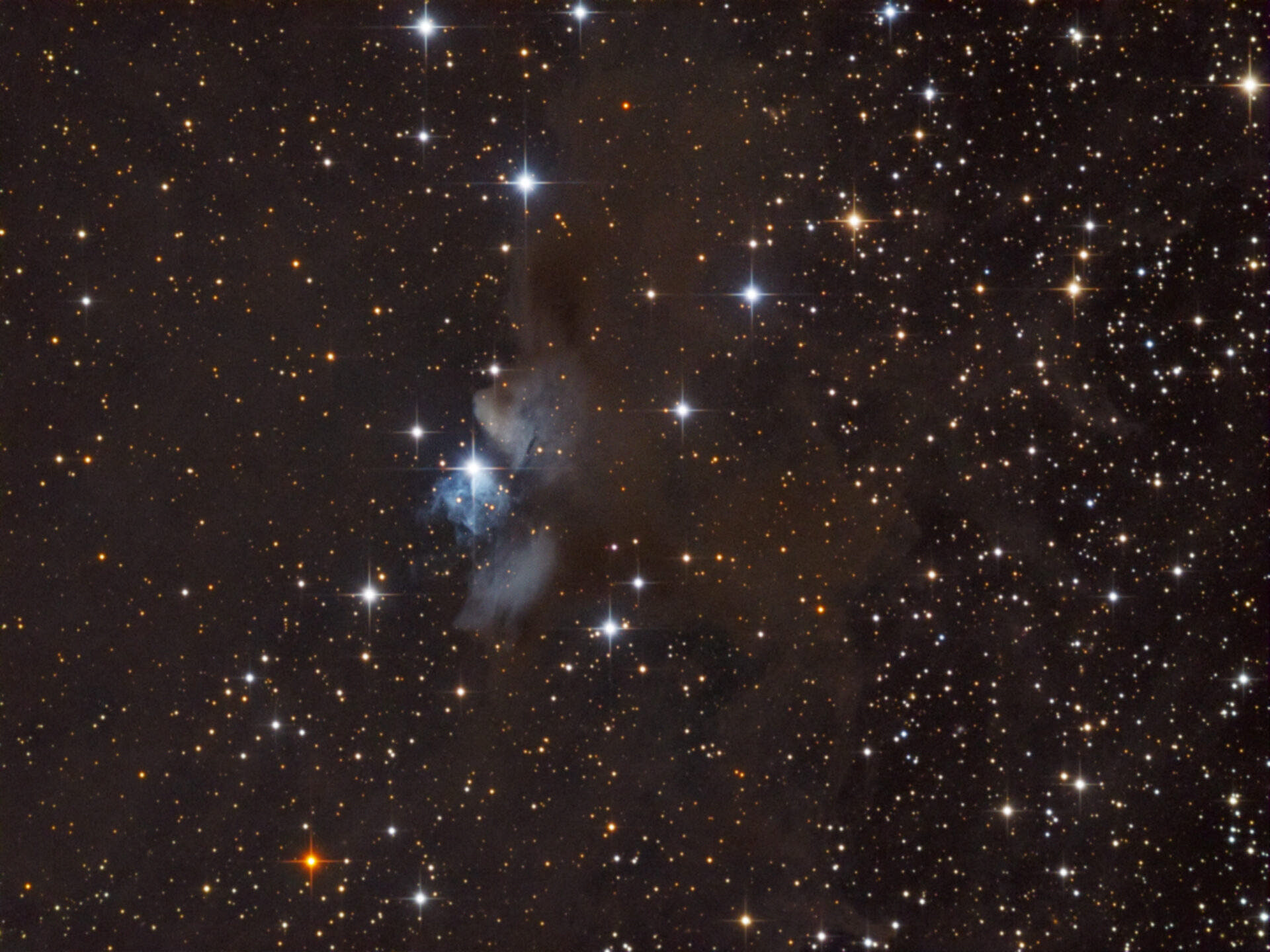 Sternkarten-Overlay (Astrometry.net)