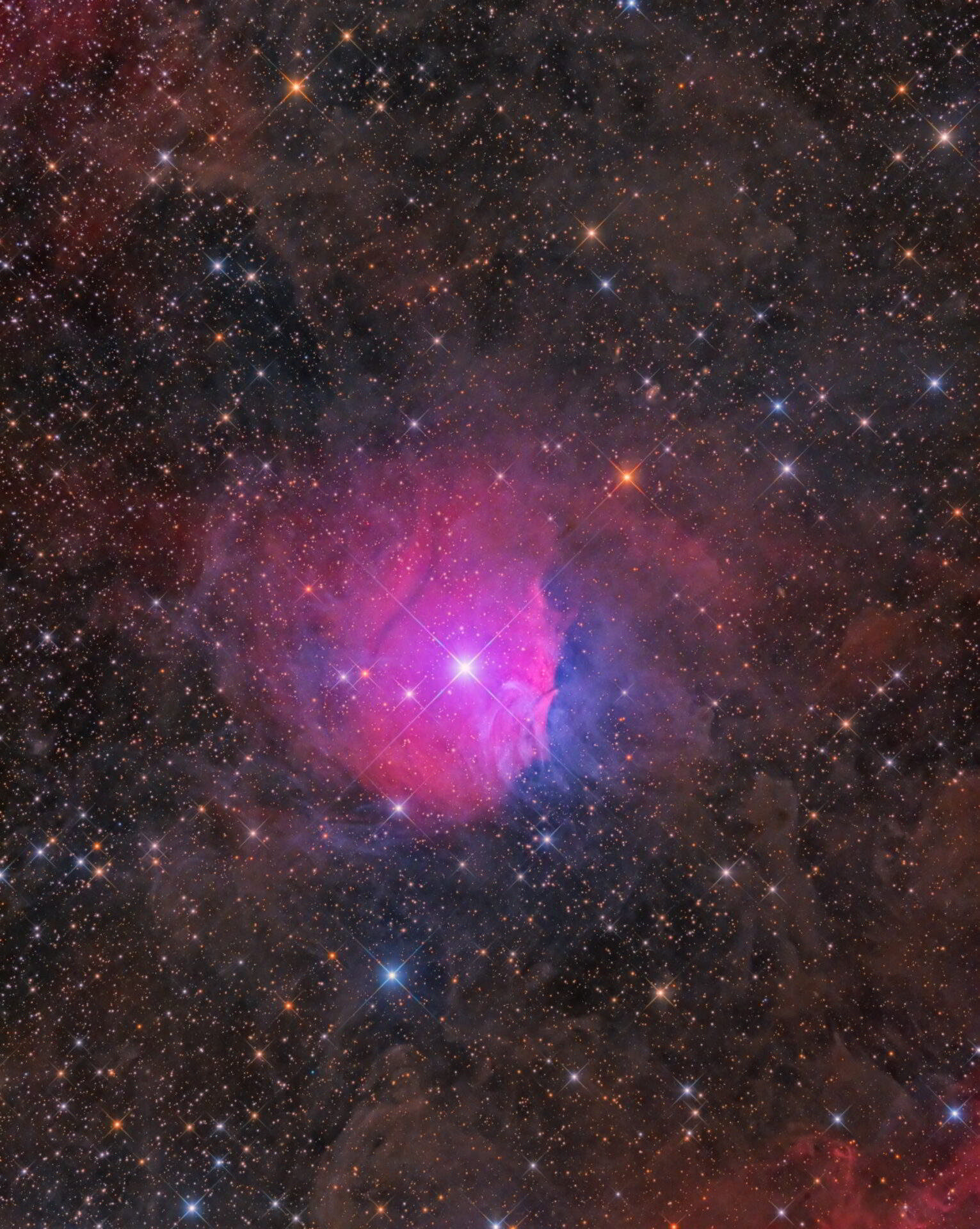 Sternkarten-Overlay (Astrometry.net)