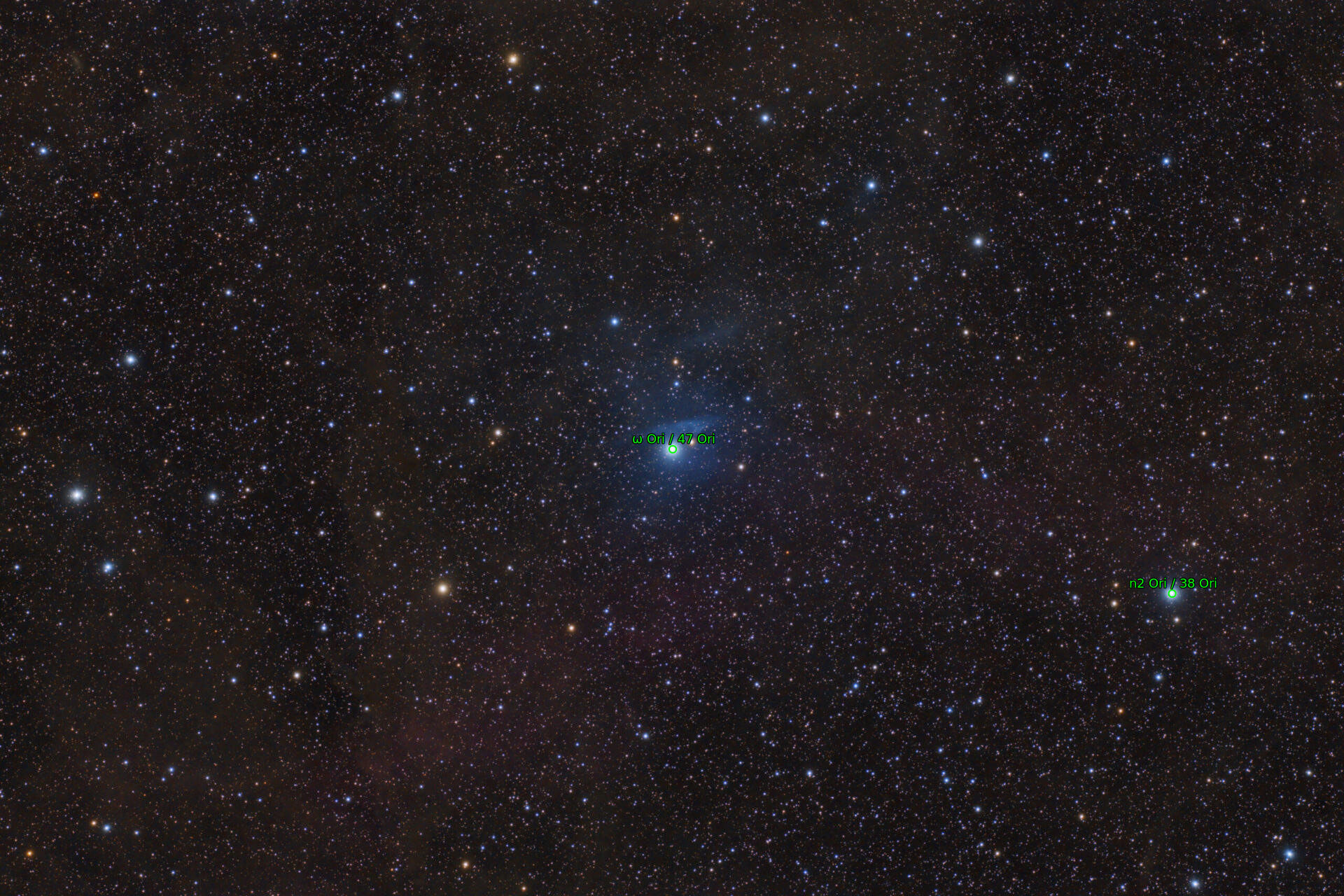 Sternkarten-Overlay (Astrometry.net)