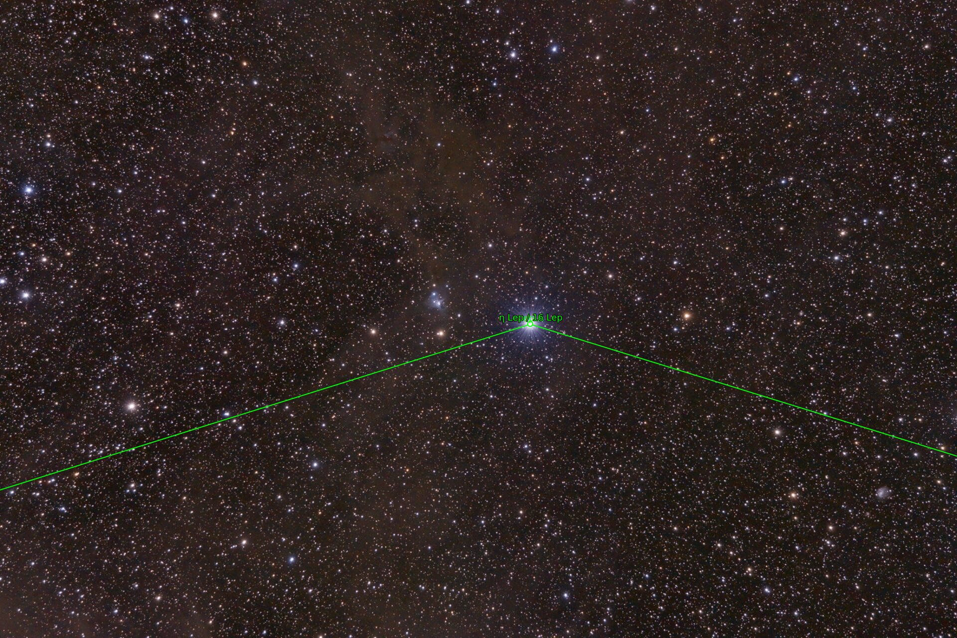 Sternkarten-Overlay (Astrometry.net)