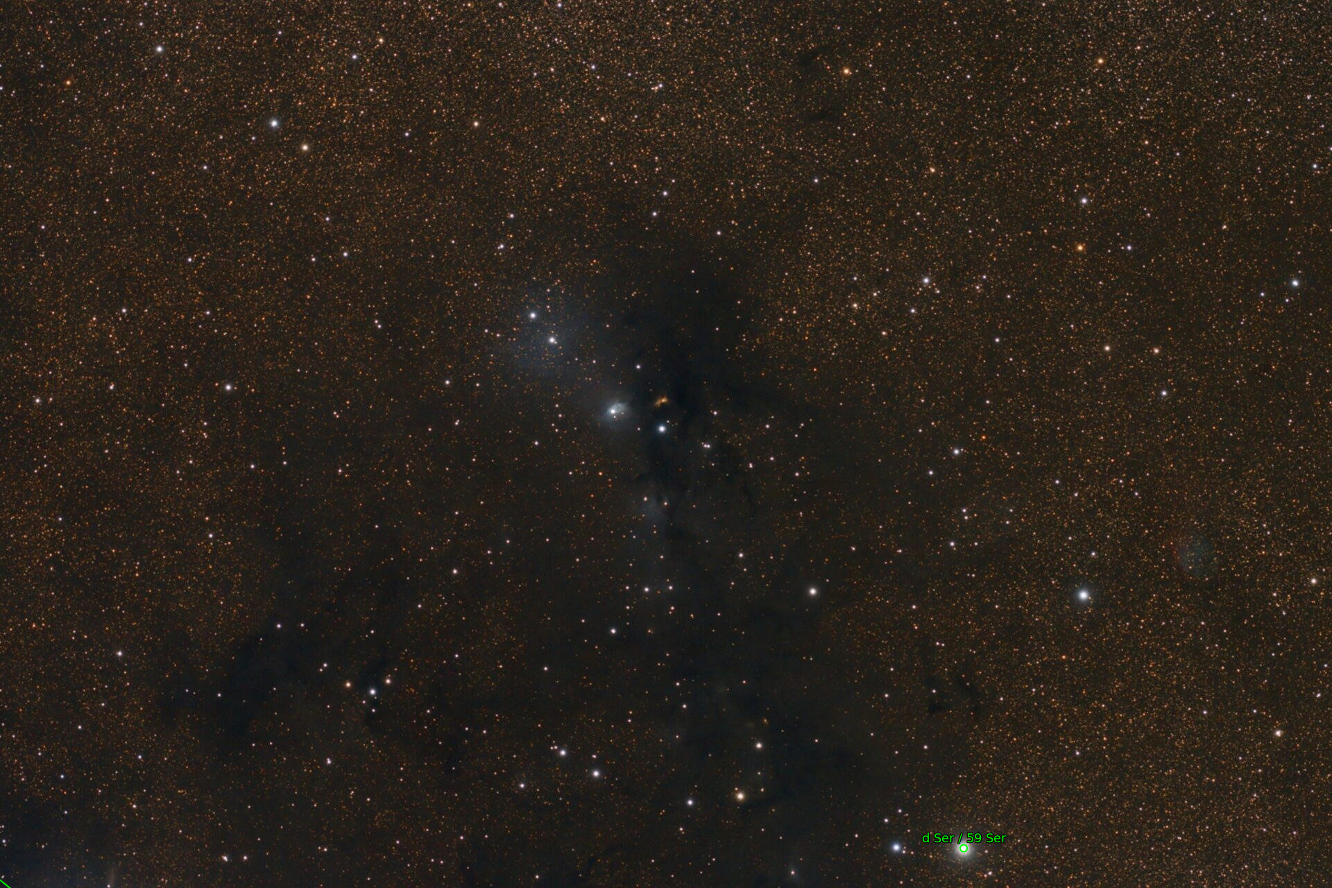 Sternkarten-Overlay (Astrometry.net)