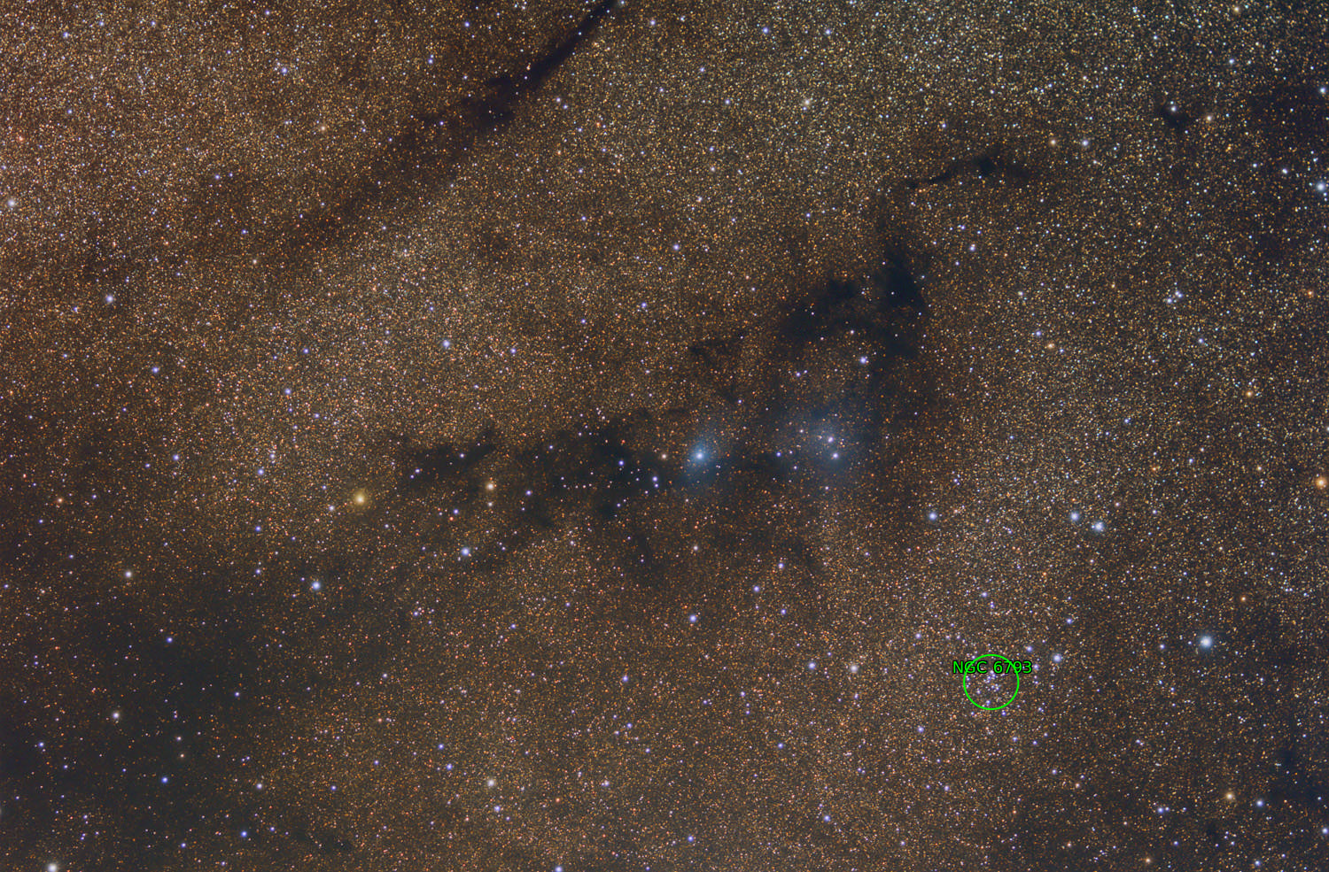 Sternkarten-Overlay (Astrometry.net)