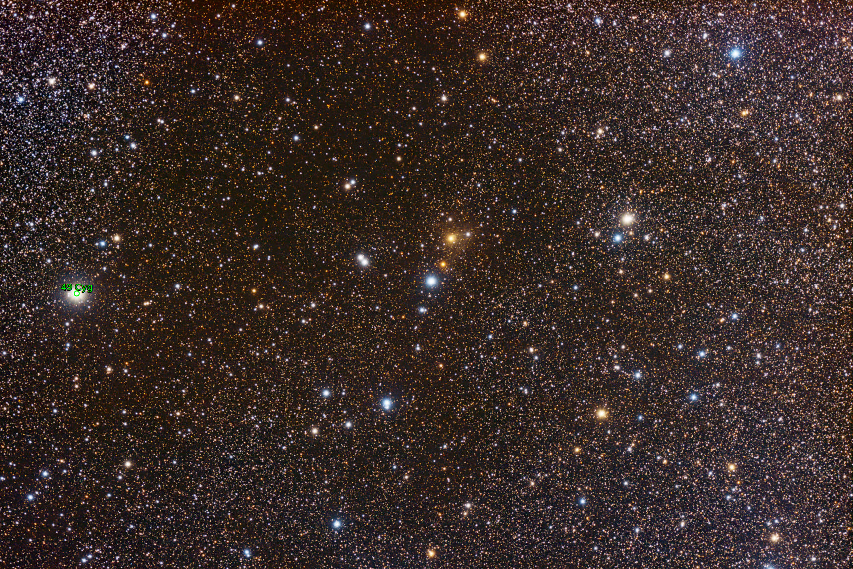 Sternkarten-Overlay (Astrometry.net)