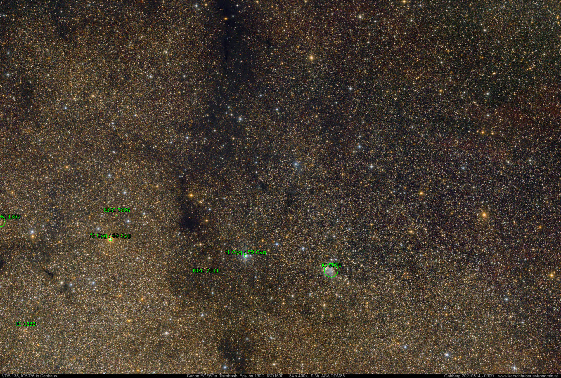 Sternkarten-Overlay (Astrometry.net)