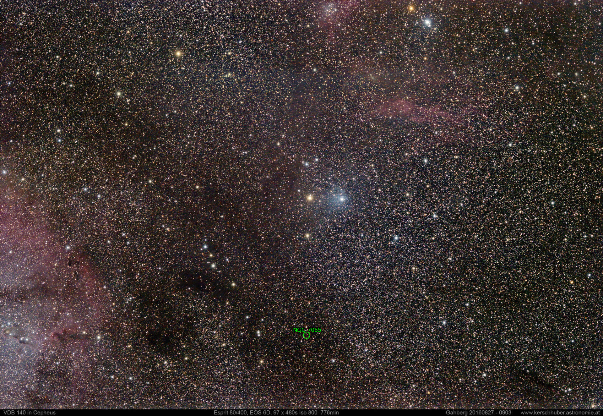Sternkarten-Overlay (Astrometry.net)