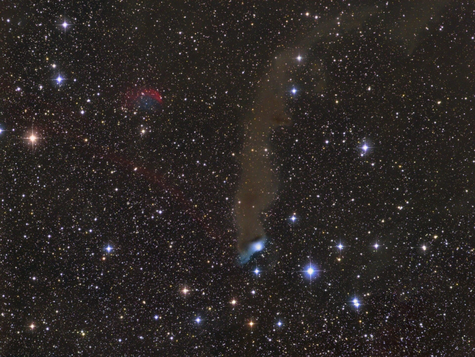 Sternkarten-Overlay (Astrometry.net)