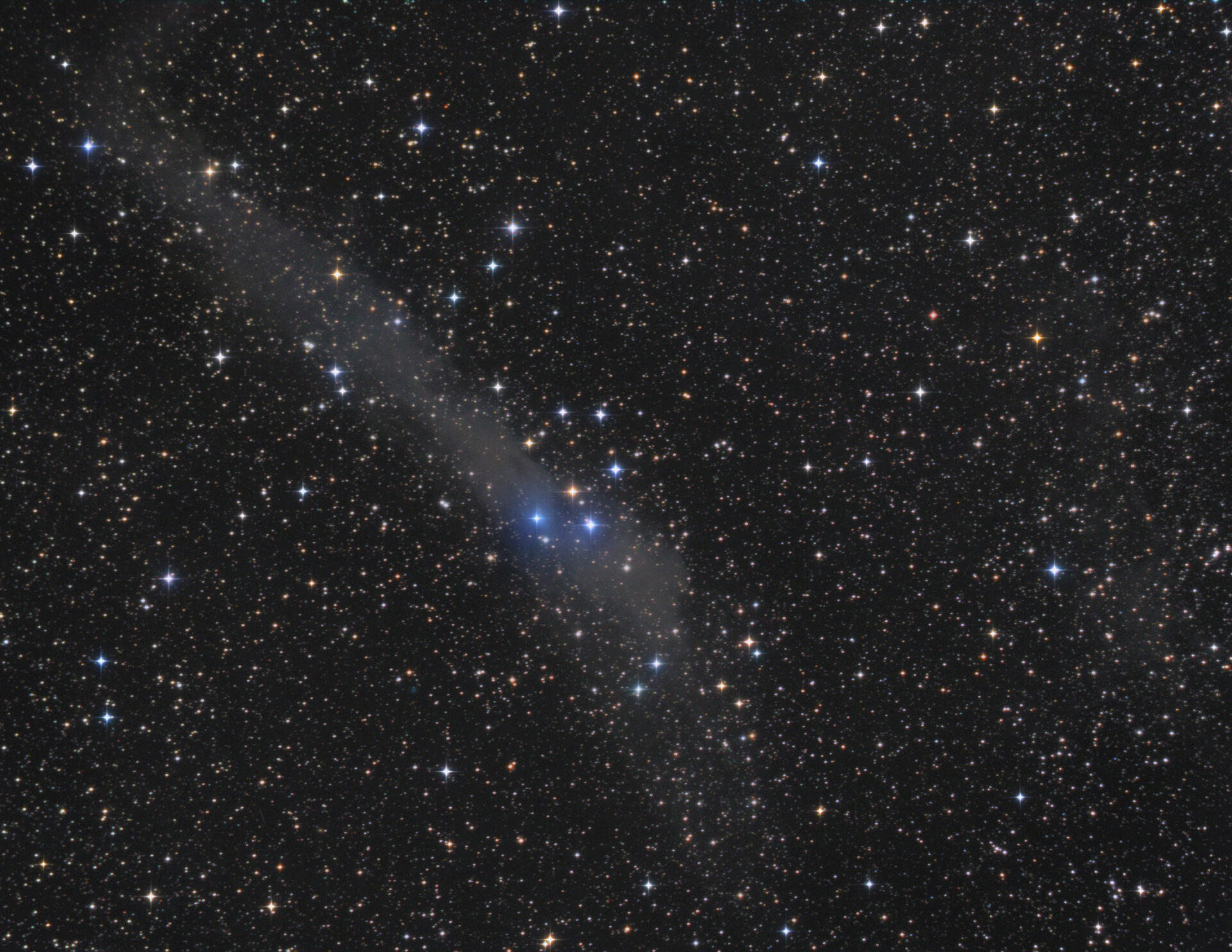 Sternkarten-Overlay (Astrometry.net)