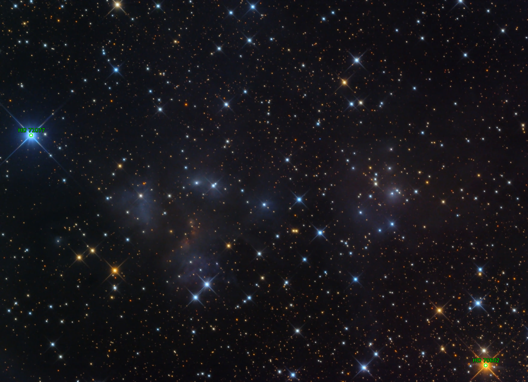 Sternkarten-Overlay (Astrometry.net)