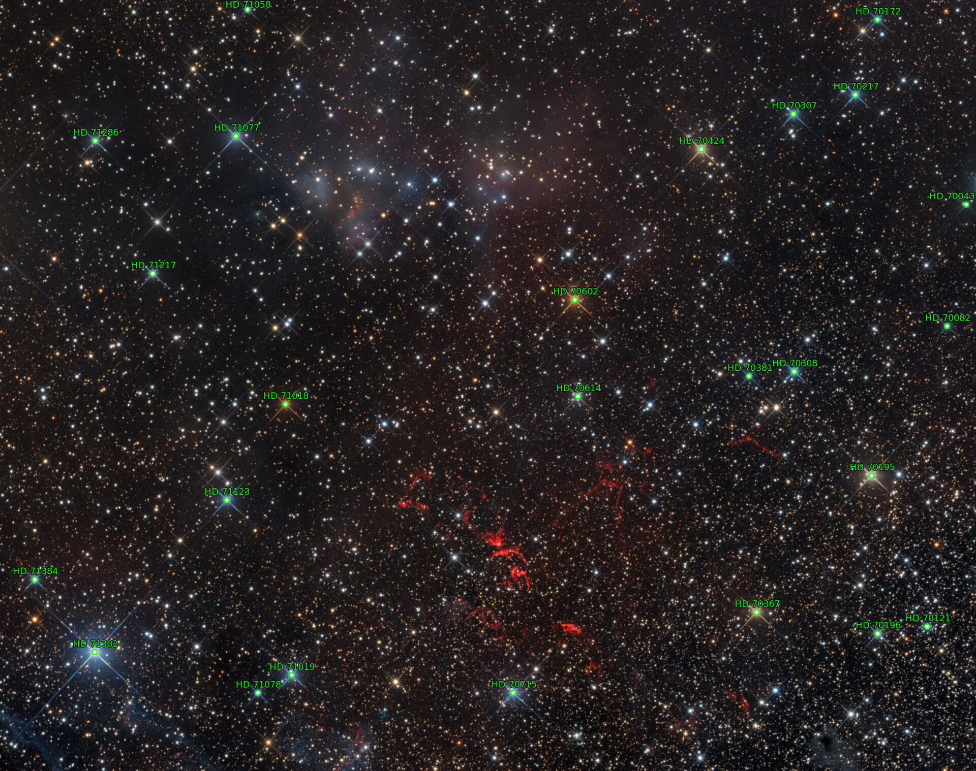 Sternkarten-Overlay (Astrometry.net)