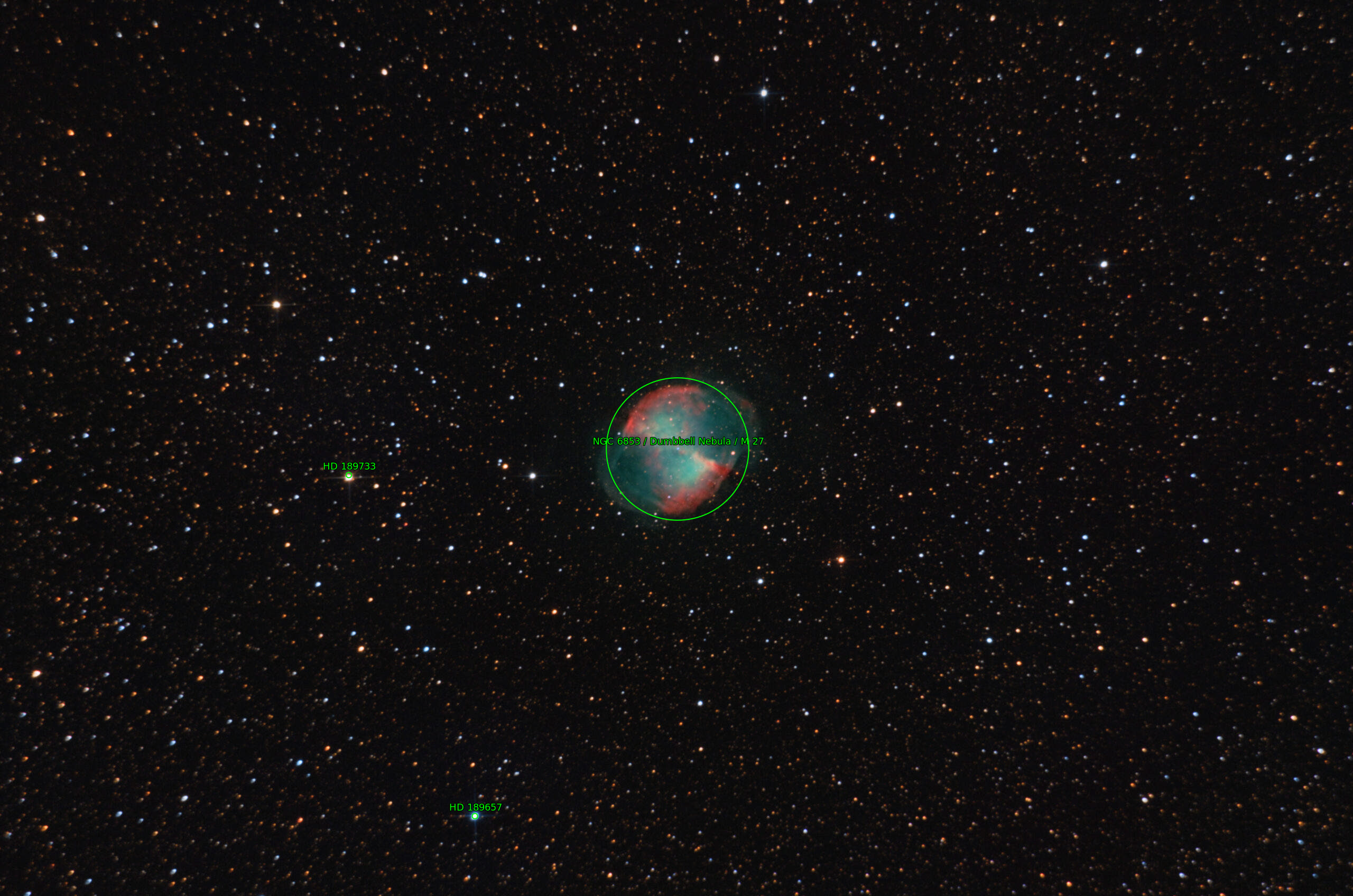 Sternkarten-Overlay (Astrometry.net)