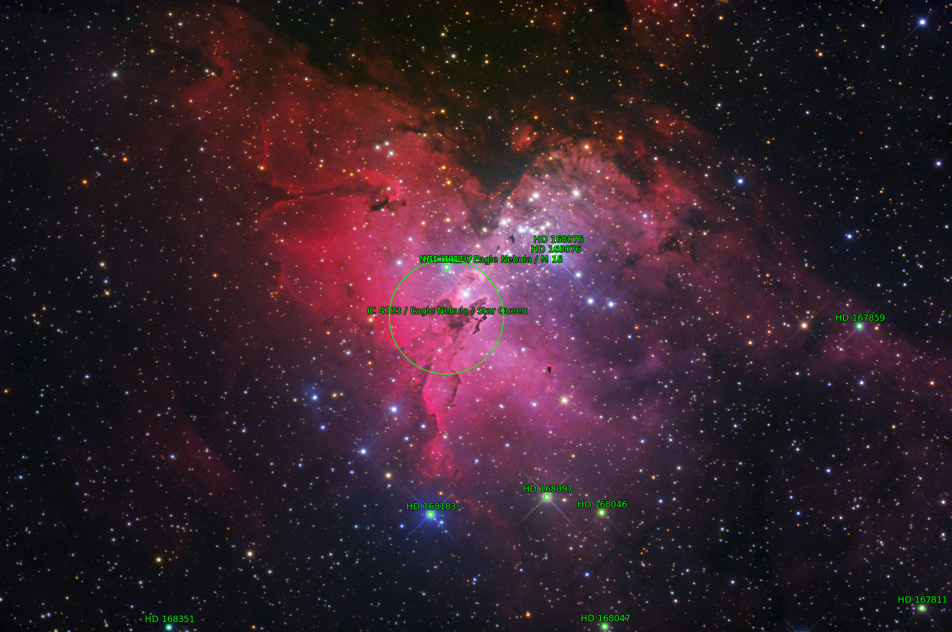 Sternkarten-Overlay (Astrometry.net)