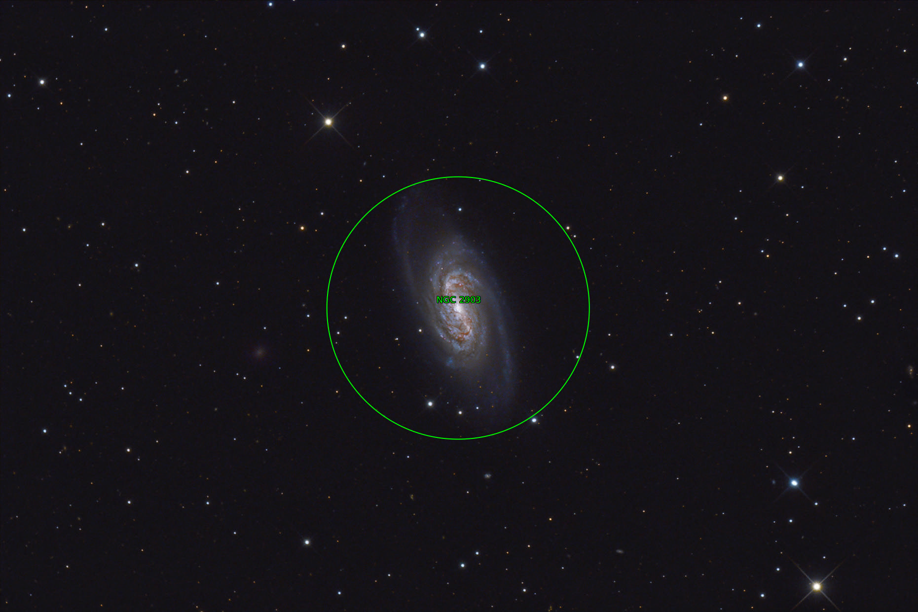Sternkarten-Overlay (Astrometry.net)