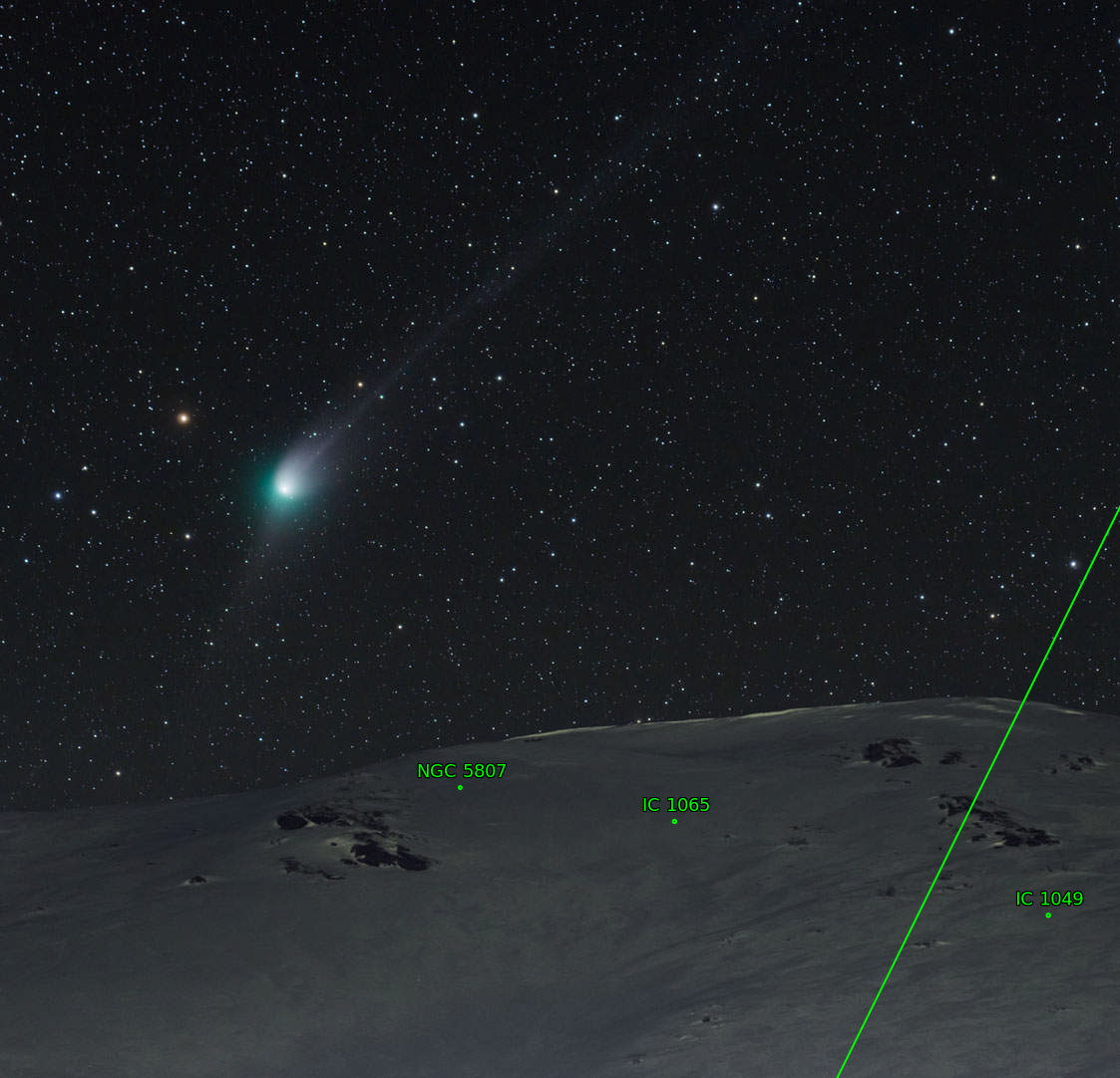 Sternkarten-Overlay (Astrometry.net)