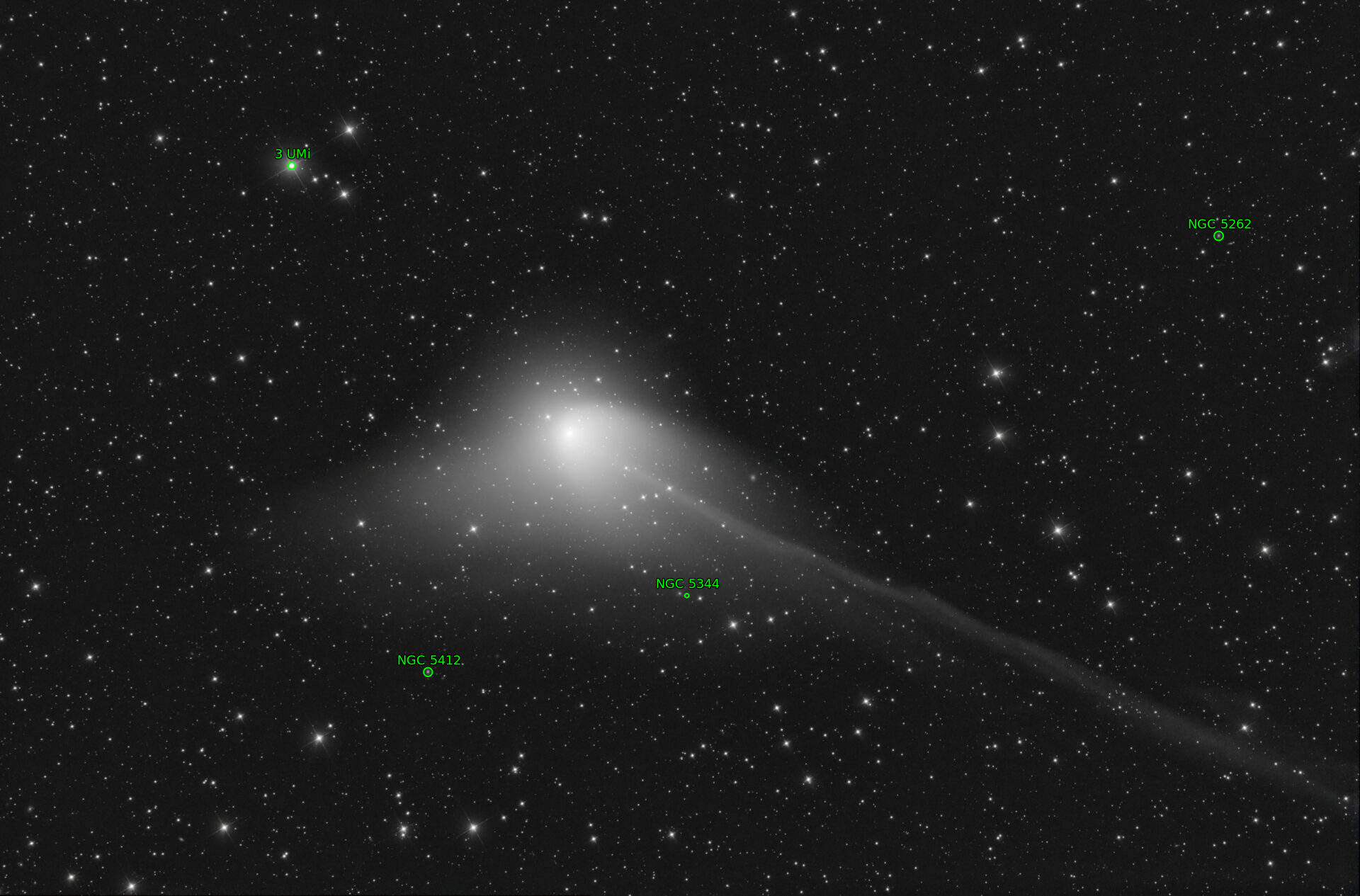 Sternkarten-Overlay (Astrometry.net)