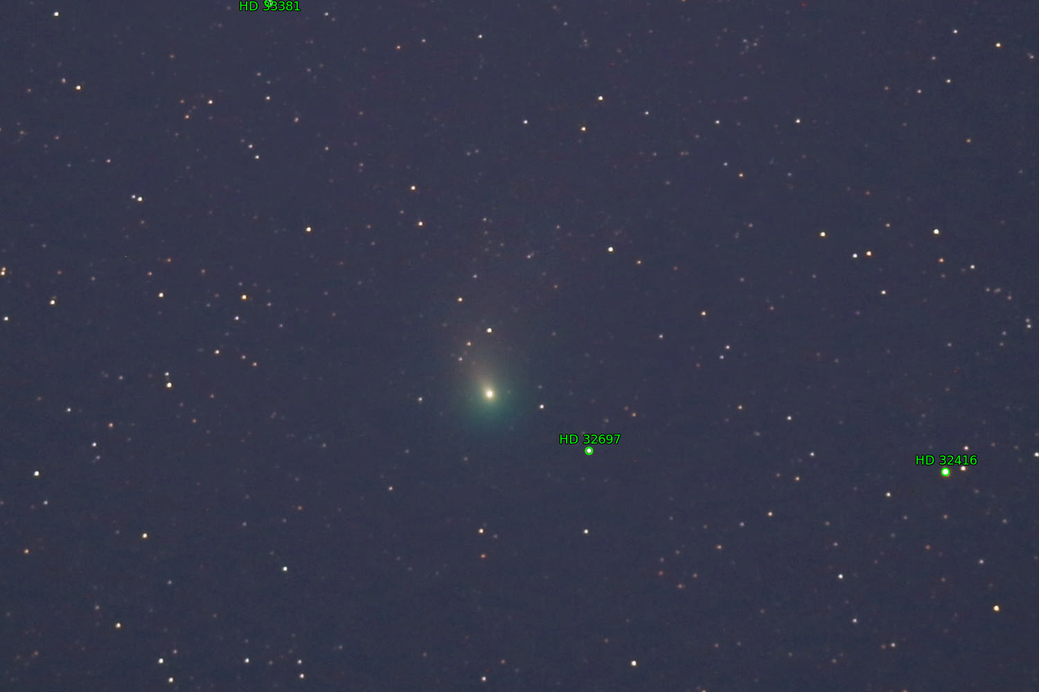 Sternkarten-Overlay (Astrometry.net)