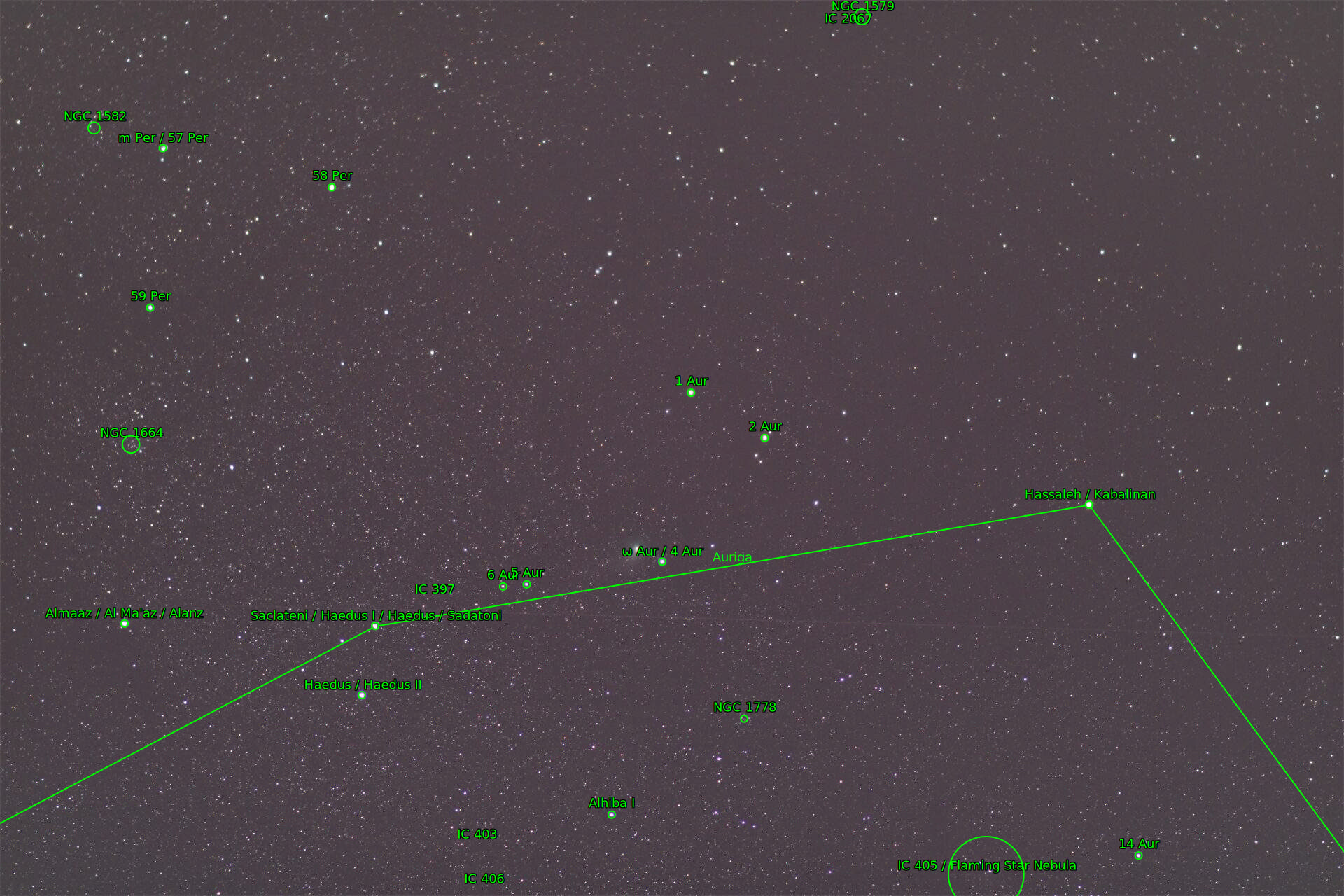 Sternkarten-Overlay (Astrometry.net)