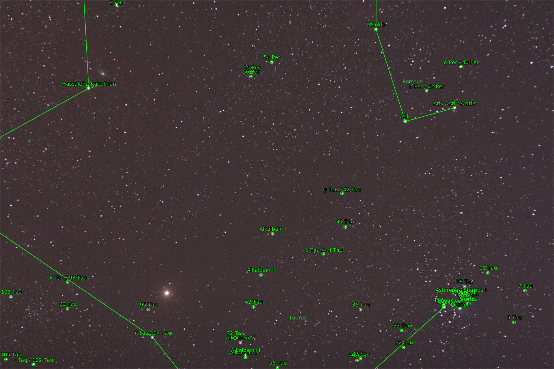 Sternkarten-Overlay (Astrometry.net)