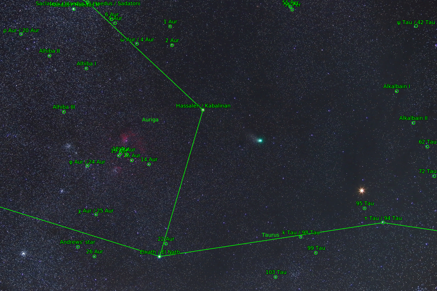 Sternkarten-Overlay (Astrometry.net)