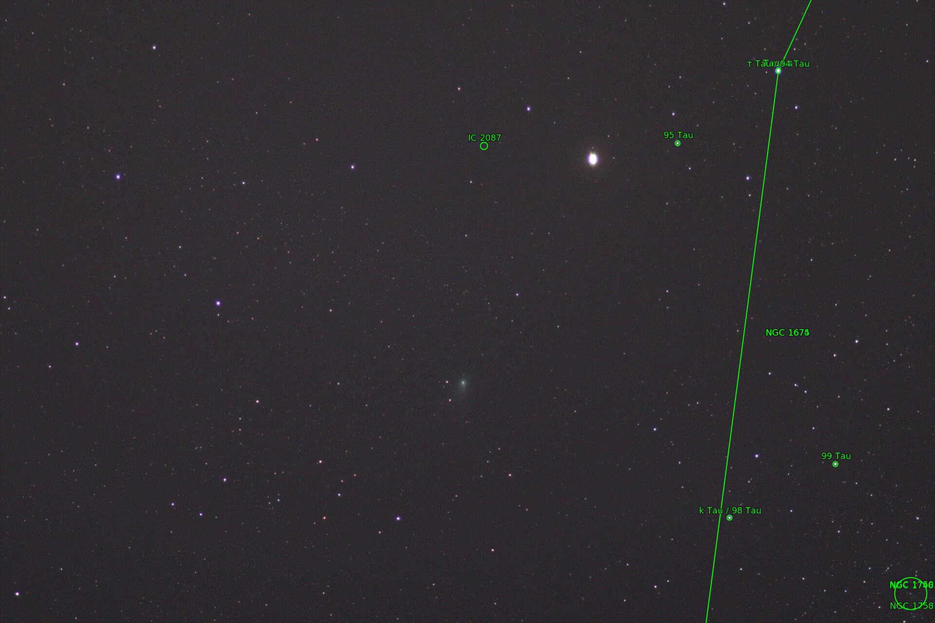 Sternkarten-Overlay (Astrometry.net)