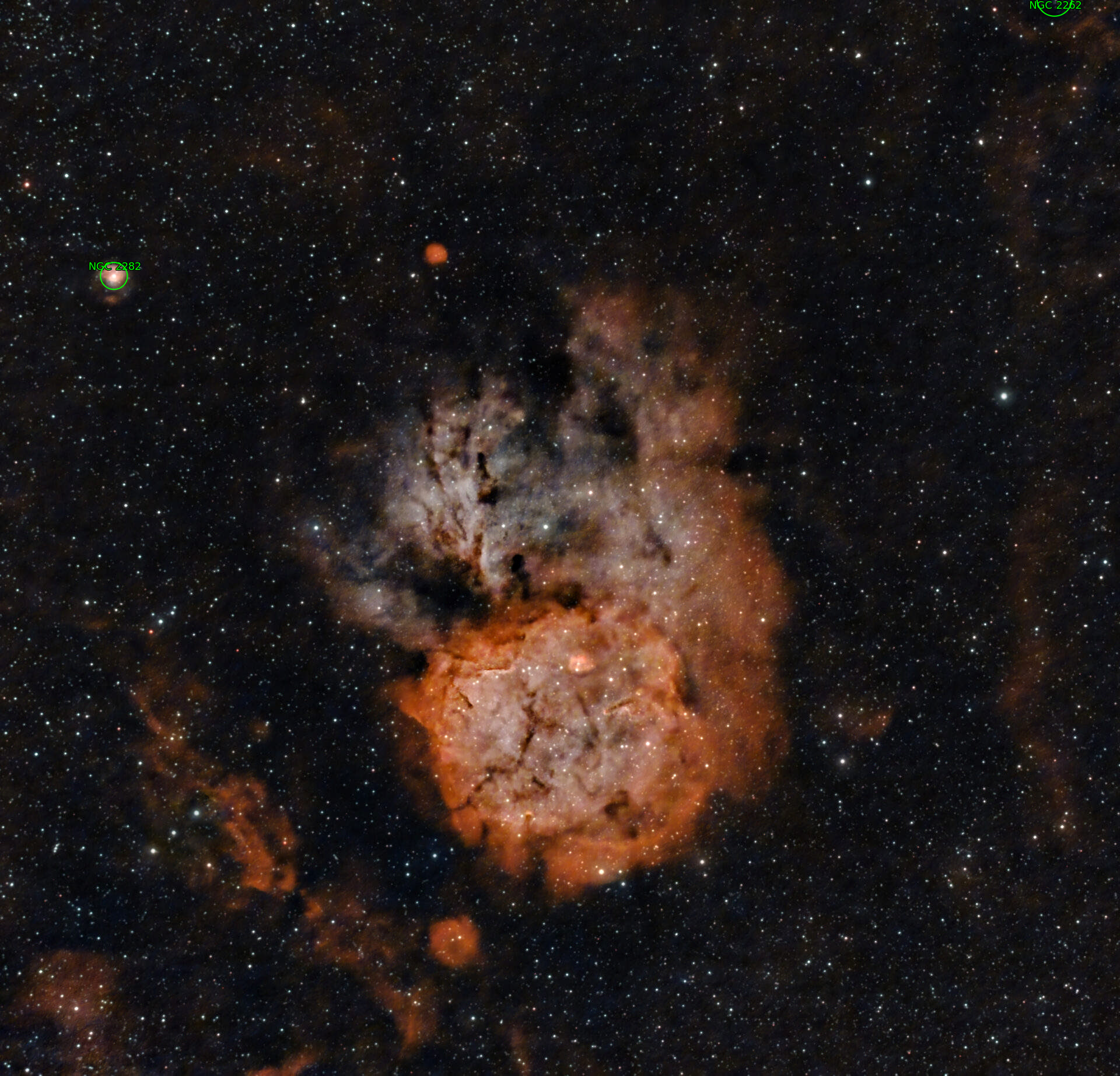 Sternkarten-Overlay (Astrometry.net)