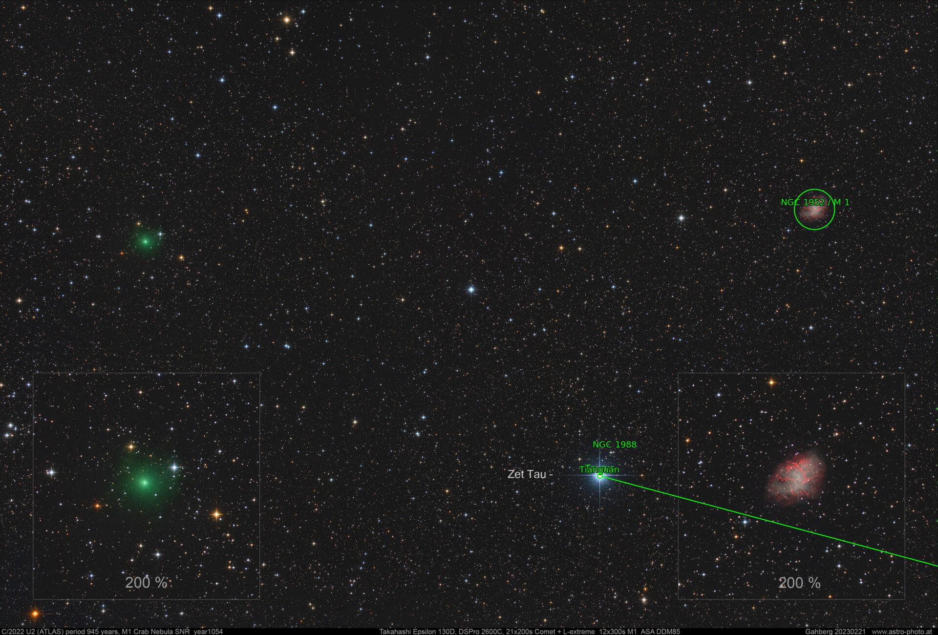 Sternkarten-Overlay (Astrometry.net)