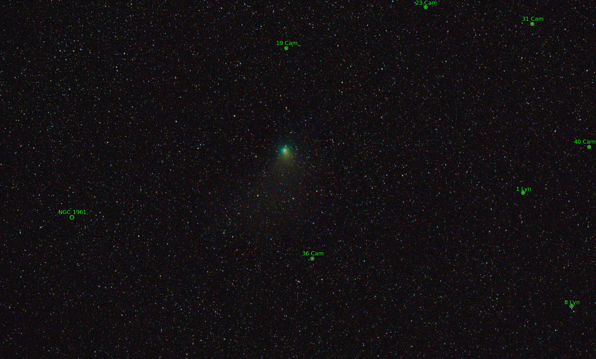 Sternkarten-Overlay (Astrometry.net)