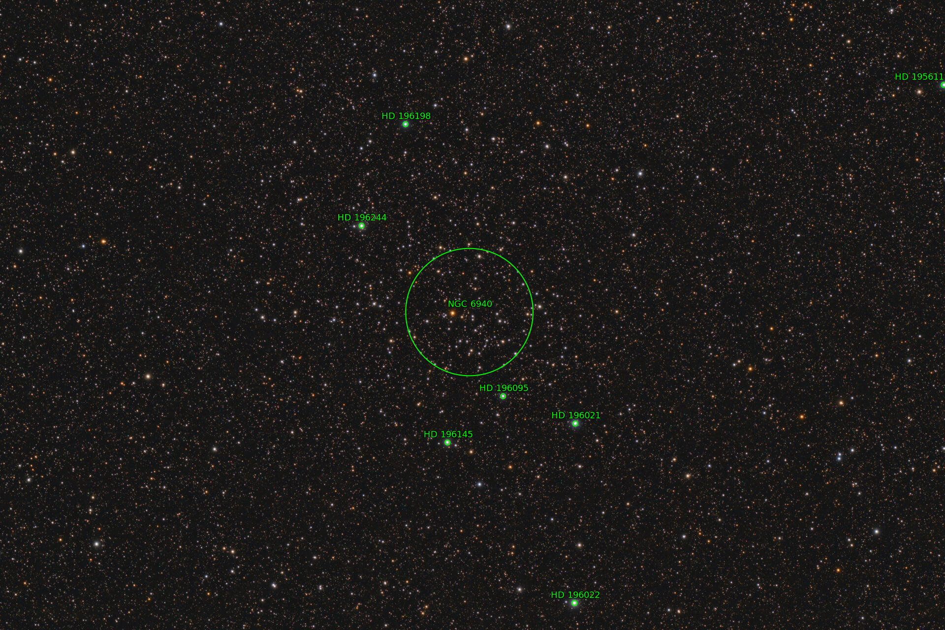 Sternkarten-Overlay (Astrometry.net)