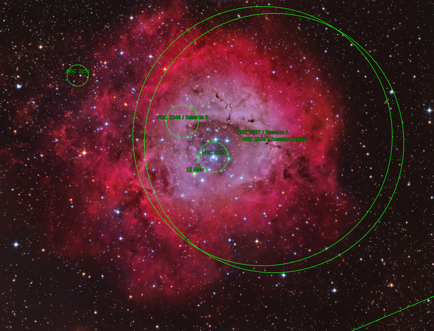 Sternkarten-Overlay (Astrometry.net)