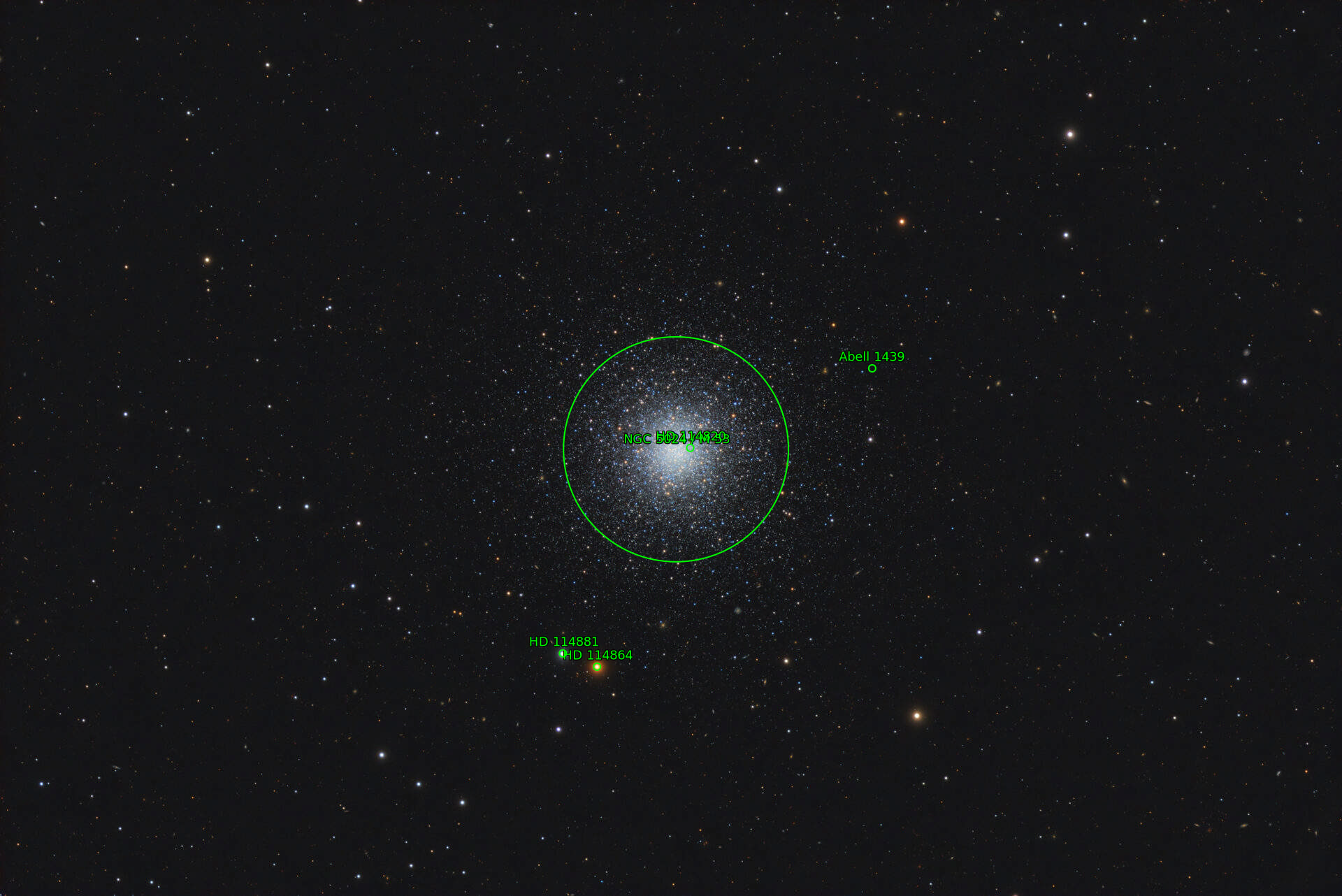 Sternkarten-Overlay (Astrometry.net)