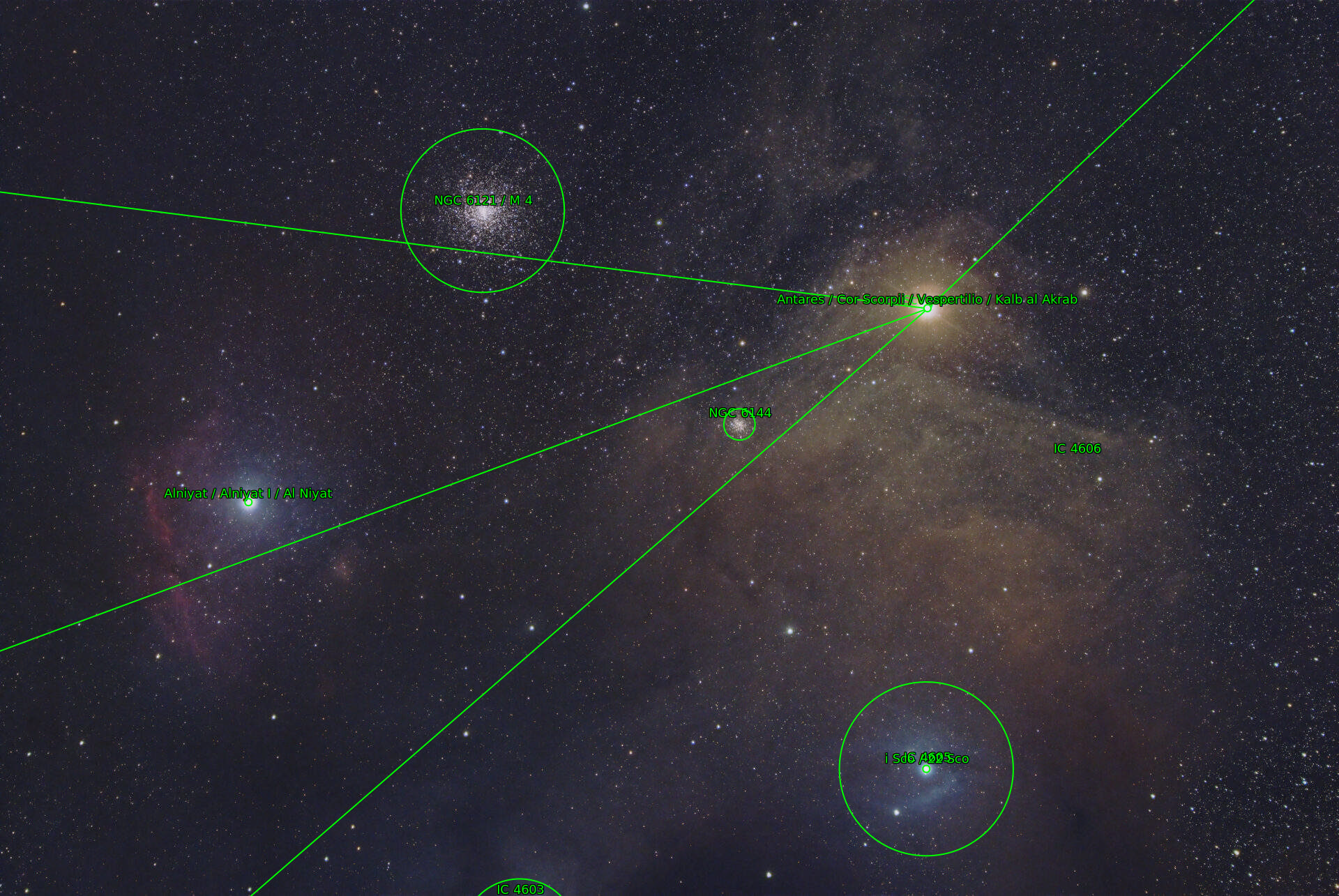 Sternkarten-Overlay (Astrometry.net)