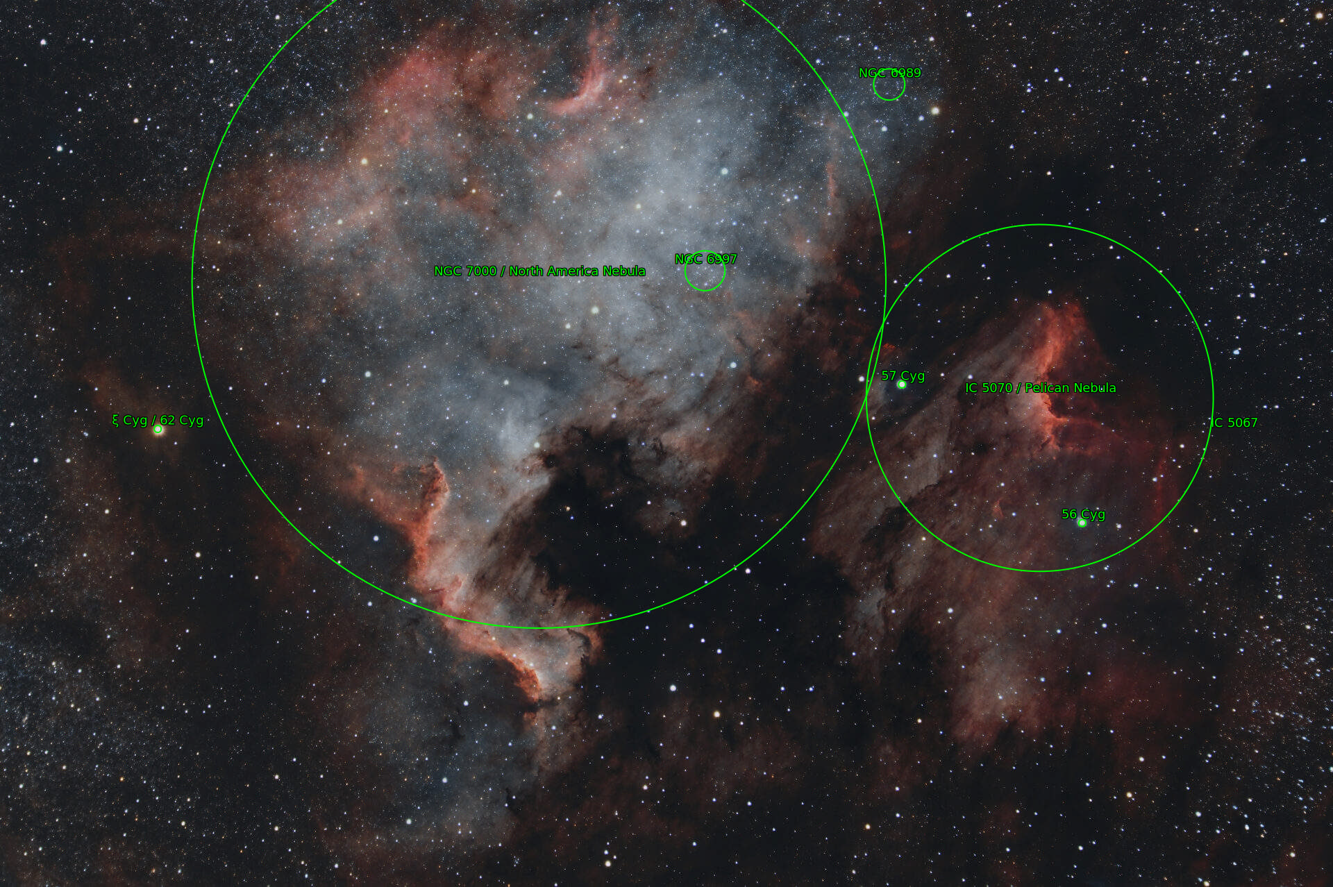 Sternkarten-Overlay (Astrometry.net)