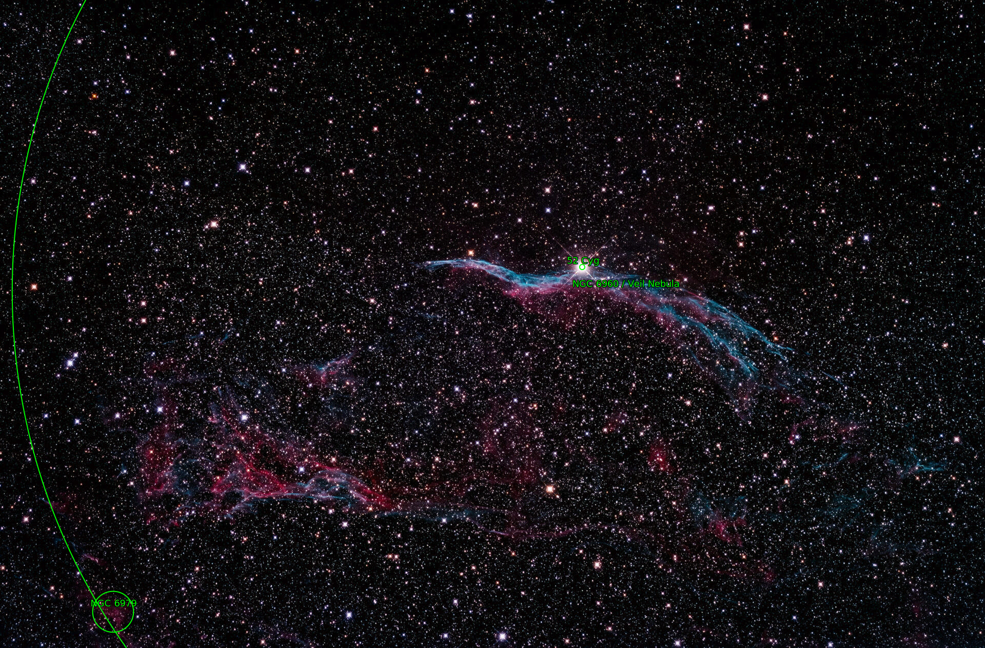 Sternkarten-Overlay (Astrometry.net)