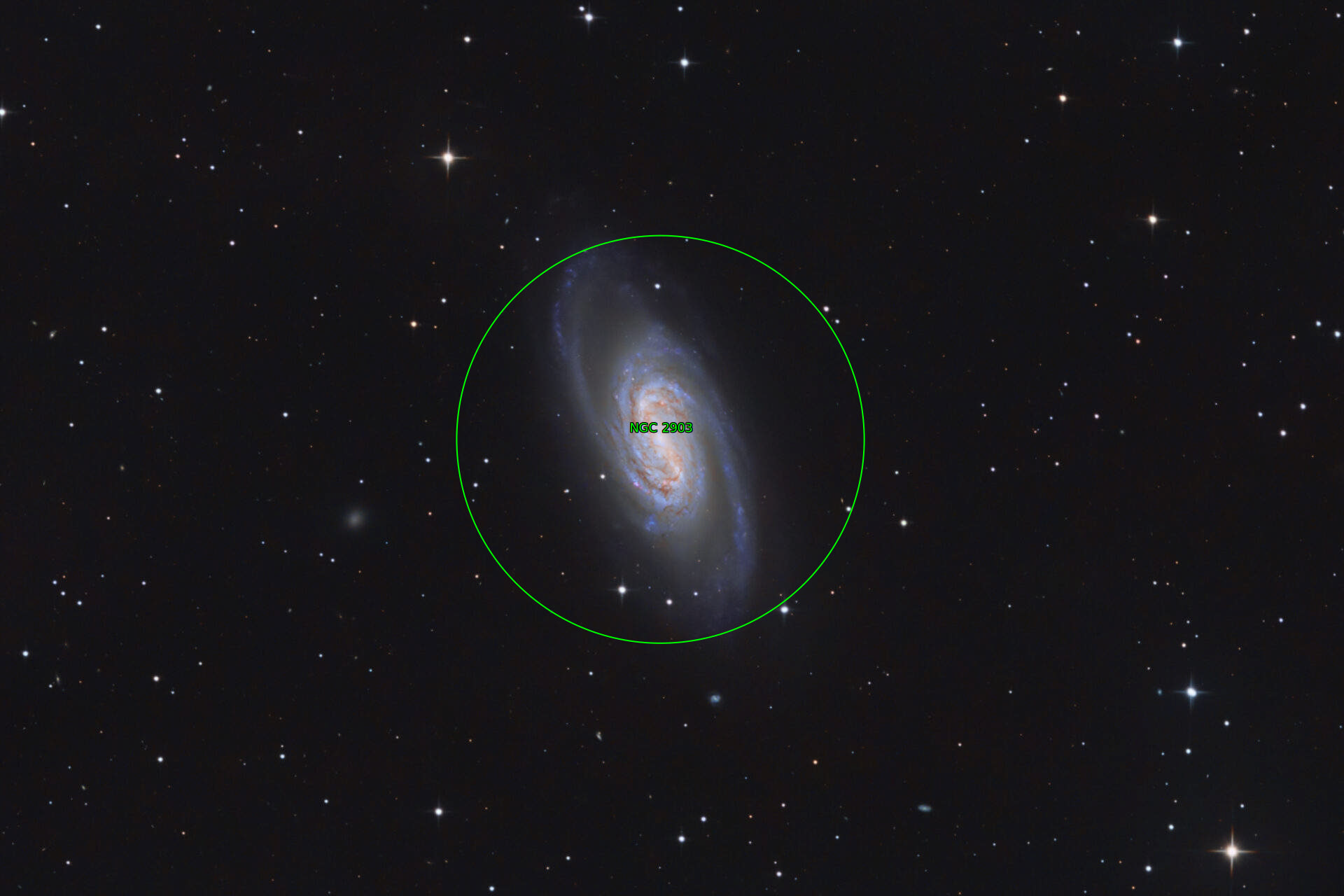 Sternkarten-Overlay (Astrometry.net)