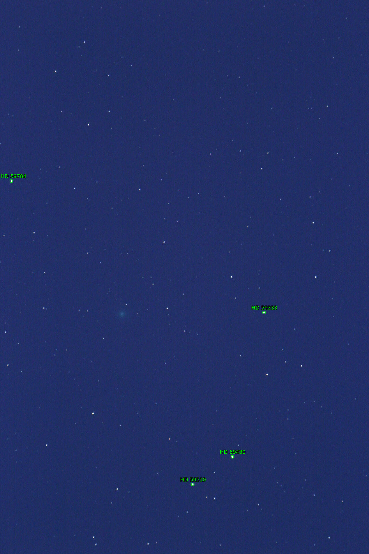 Sternkarten-Overlay (Astrometry.net)