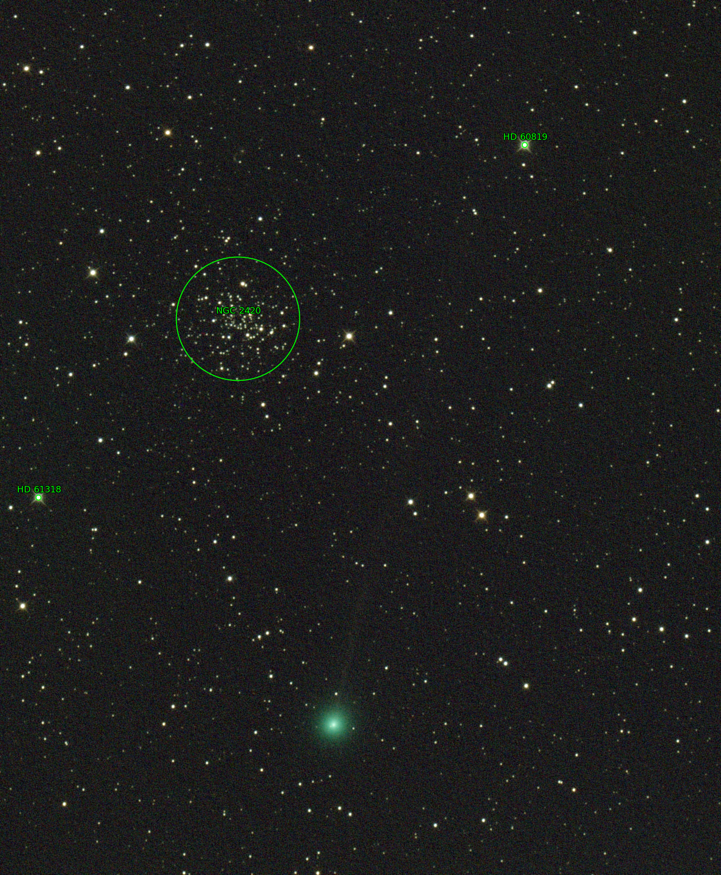 Sternkarten-Overlay (Astrometry.net)