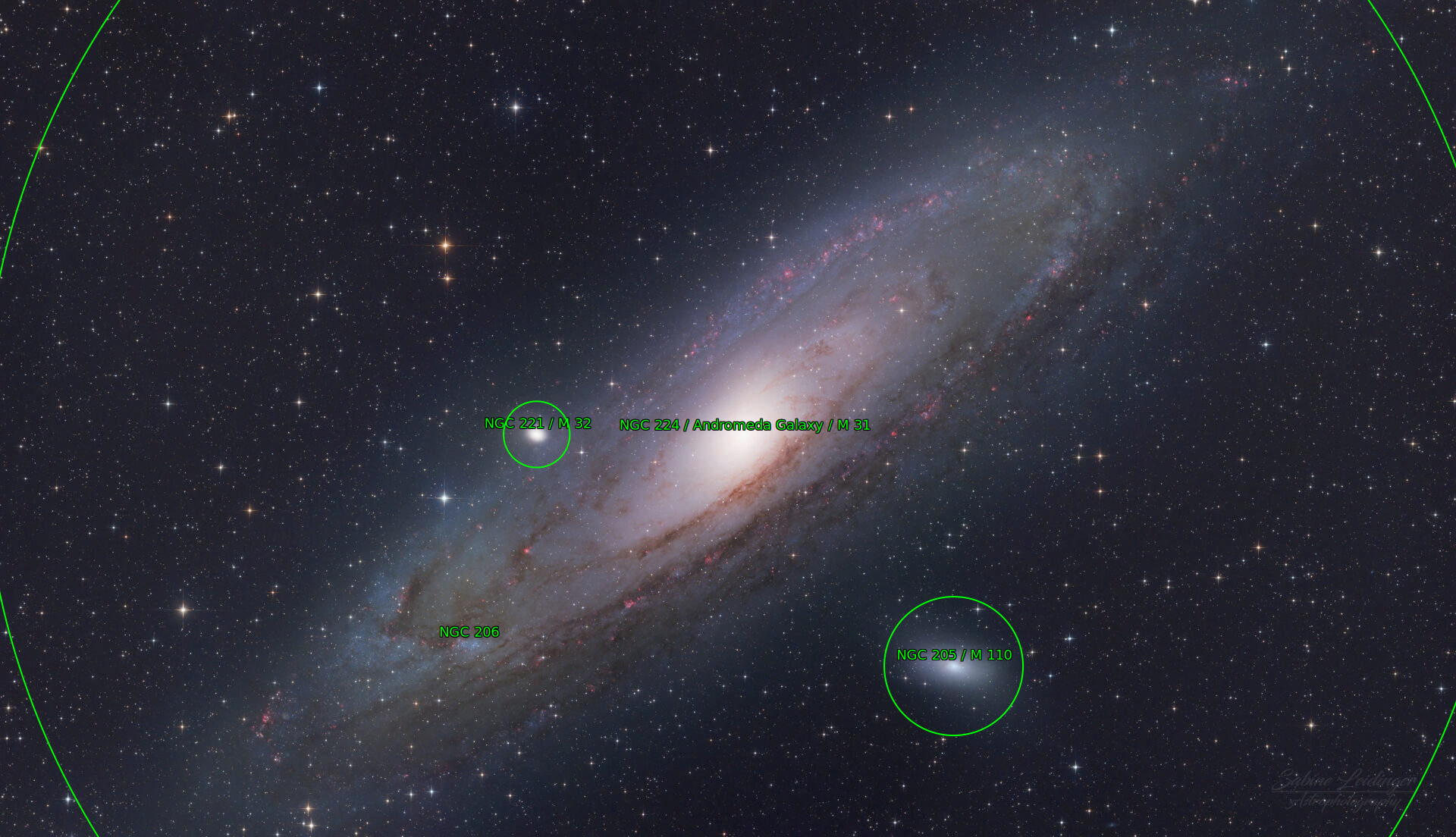 Sternkarten-Overlay (Astrometry.net)