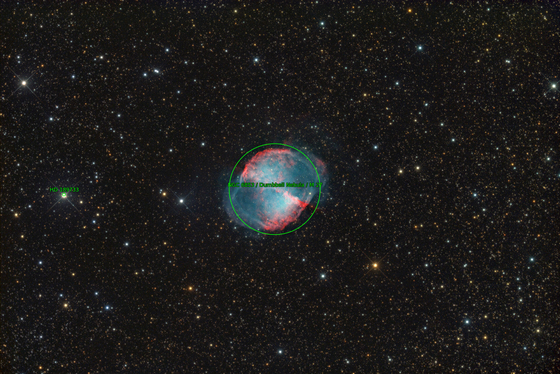 Sternkarten-Overlay (Astrometry.net)