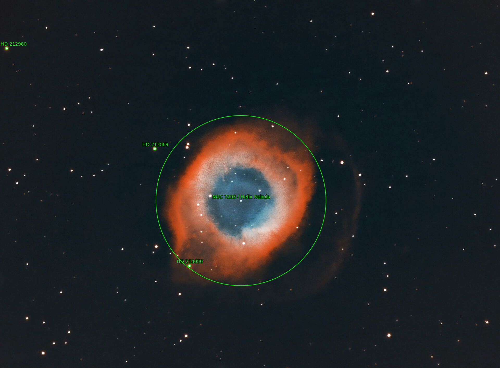 Sternkarten-Overlay (Astrometry.net)
