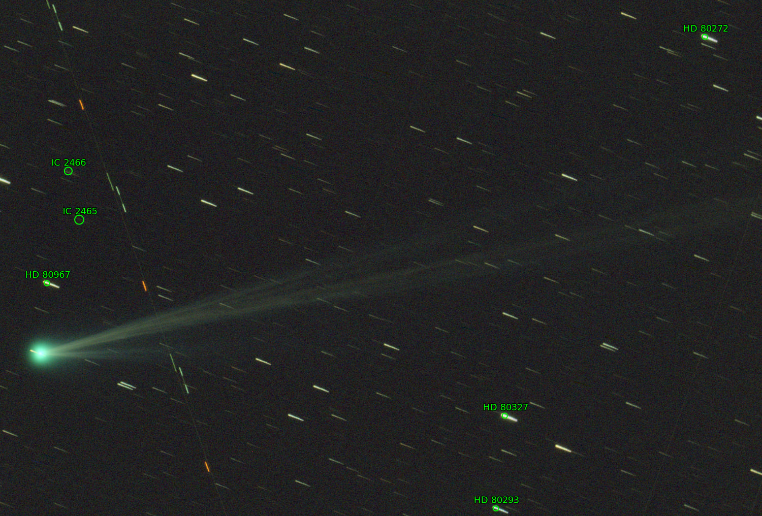 Sternkarten-Overlay (Astrometry.net)