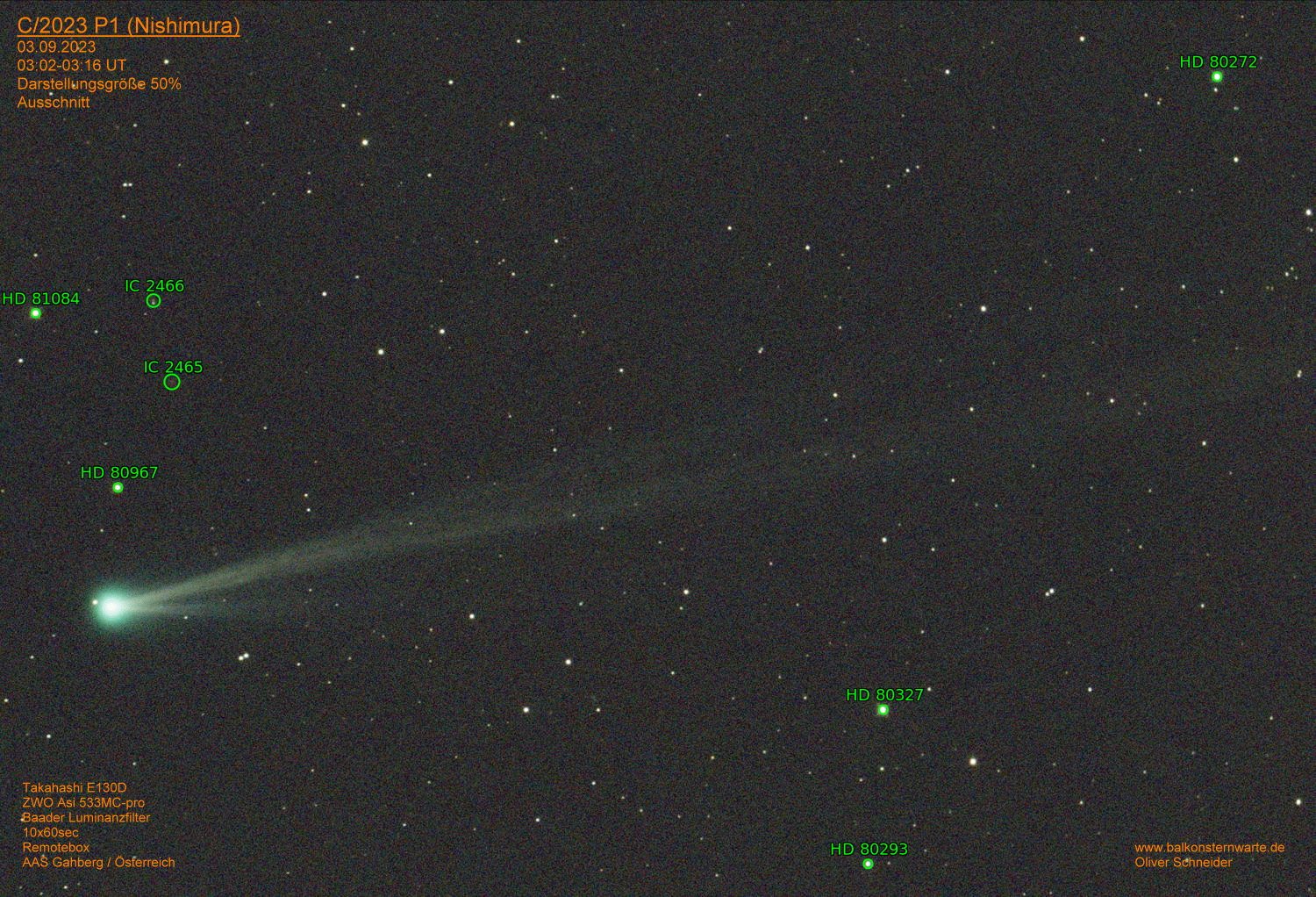 Sternkarten-Overlay (Astrometry.net)