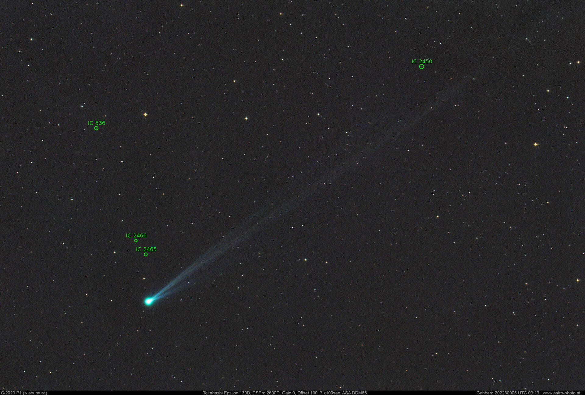 Sternkarten-Overlay (Astrometry.net)