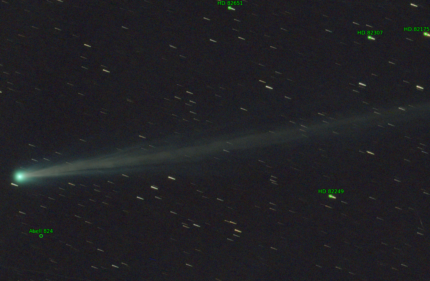 Sternkarten-Overlay (Astrometry.net)