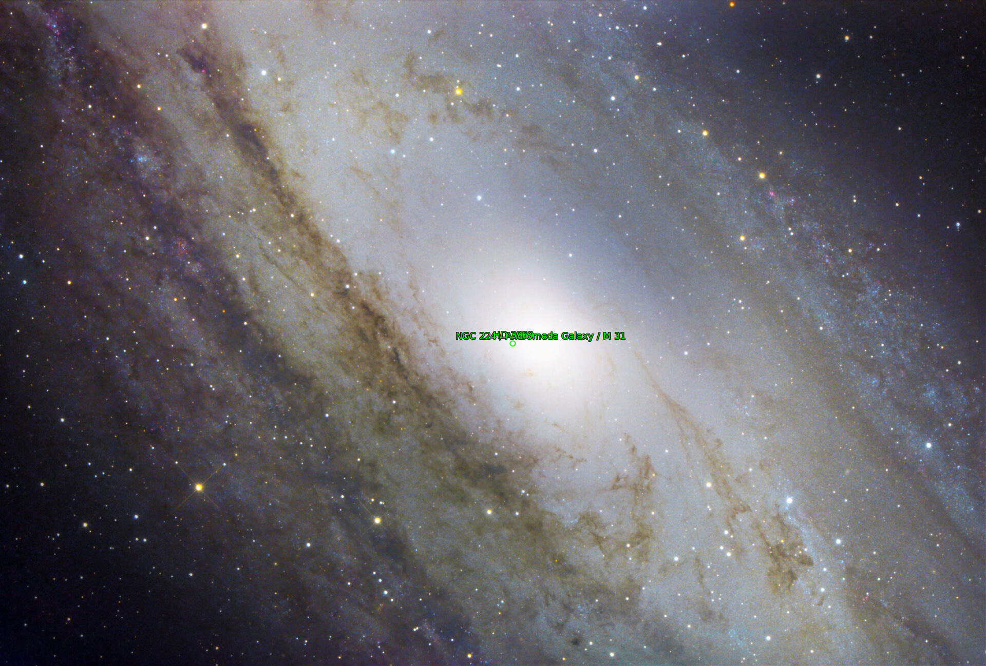 Sternkarten-Overlay (Astrometry.net)