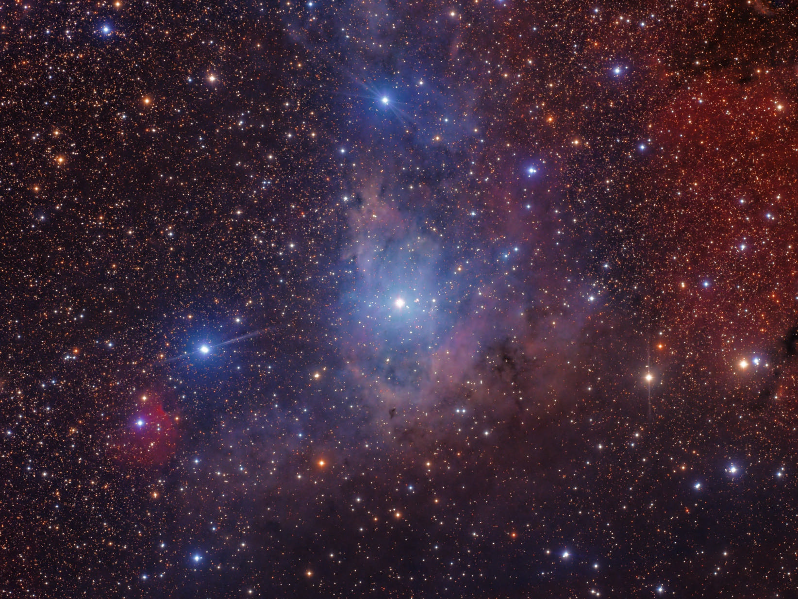 Sternkarten-Overlay (Astrometry.net)