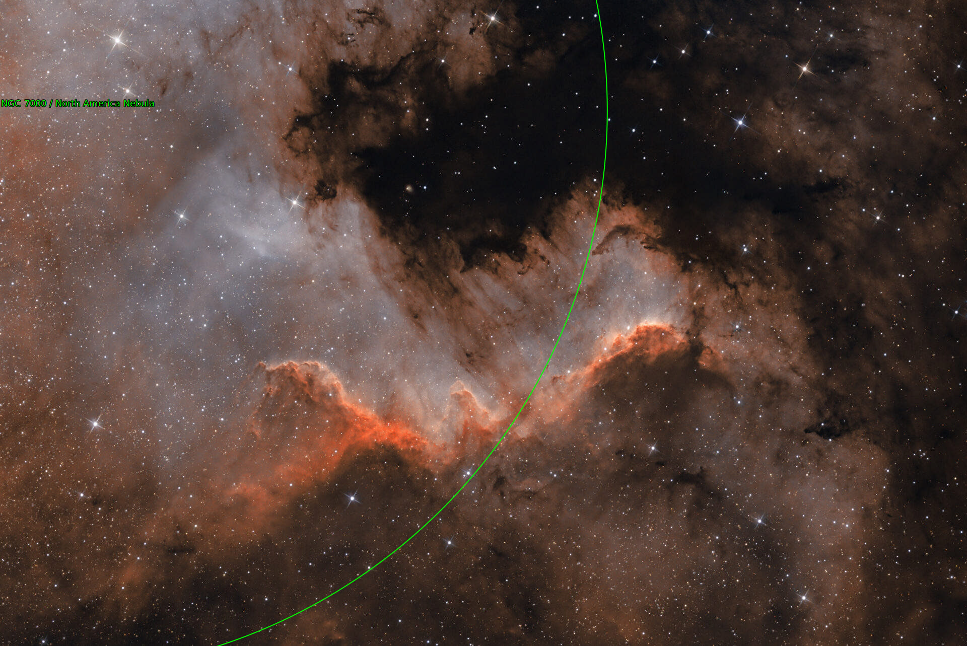 Sternkarten-Overlay (Astrometry.net)