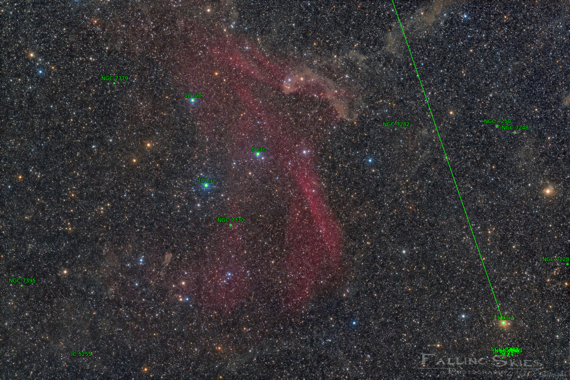 Sternkarten-Overlay (Astrometry.net)