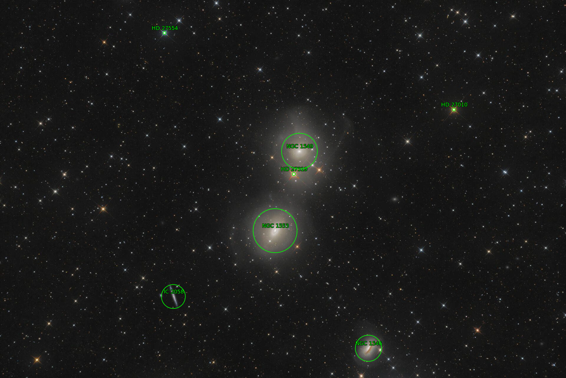 Sternkarten-Overlay (Astrometry.net)