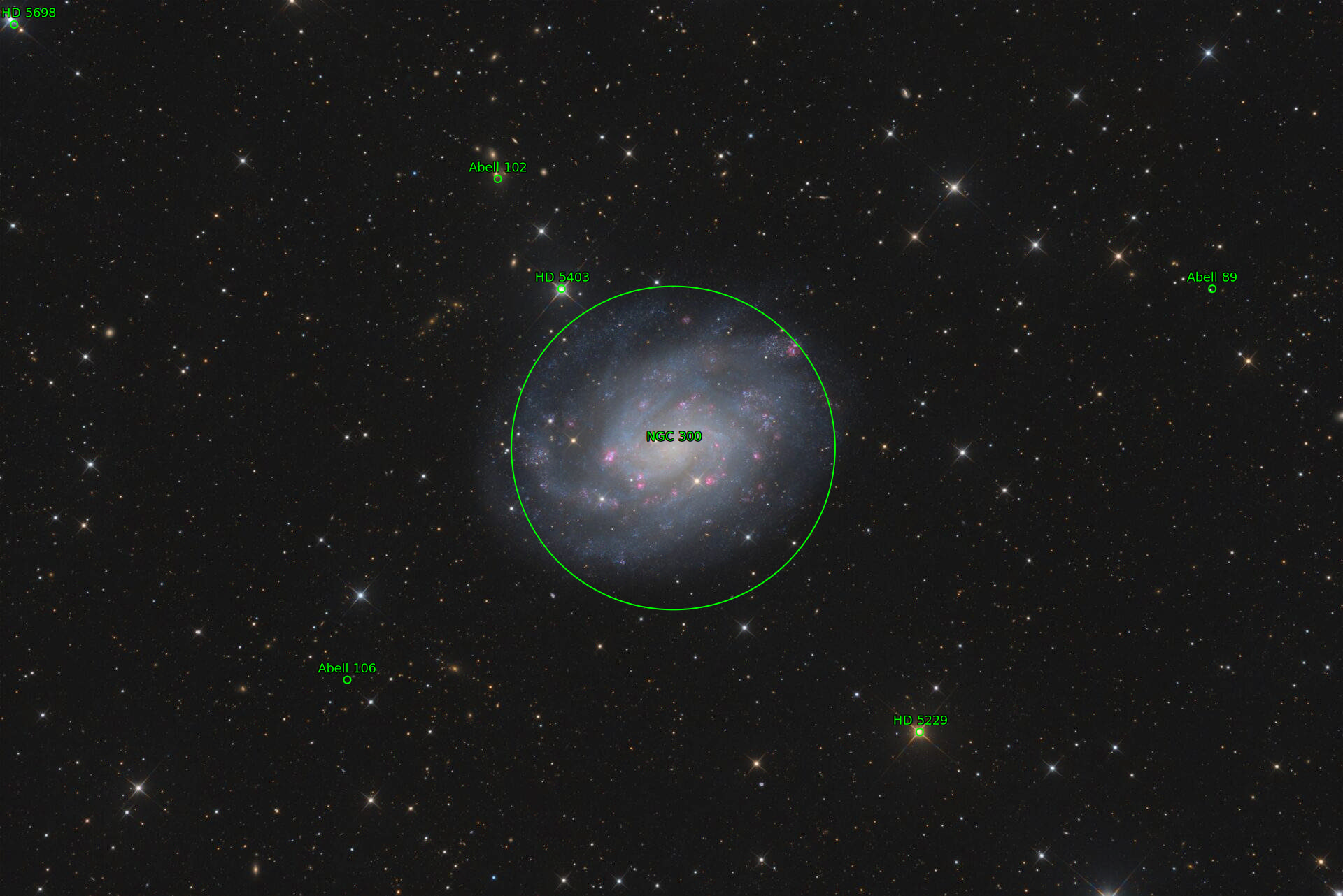 Sternkarten-Overlay (Astrometry.net)