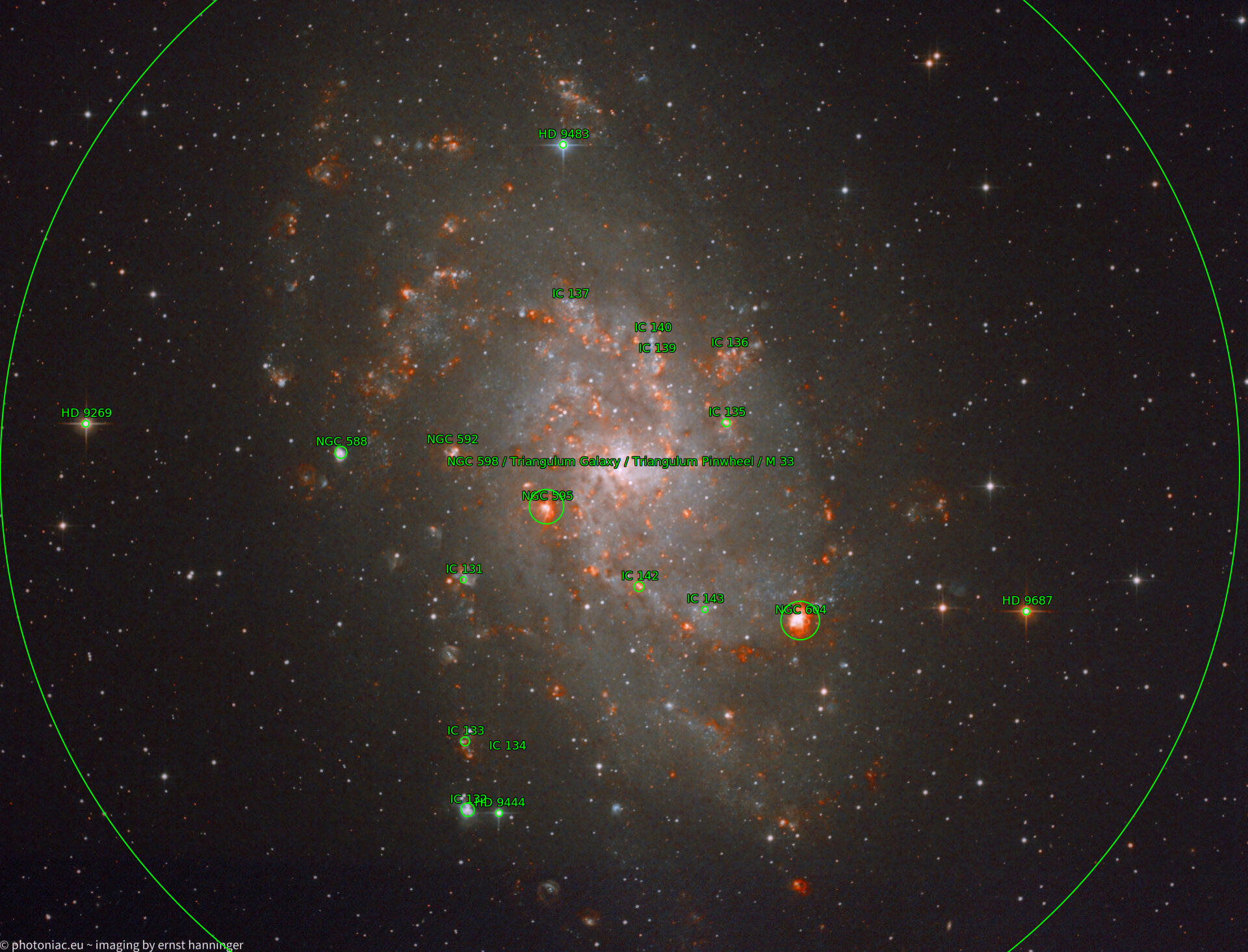 Sternkarten-Overlay (Astrometry.net)