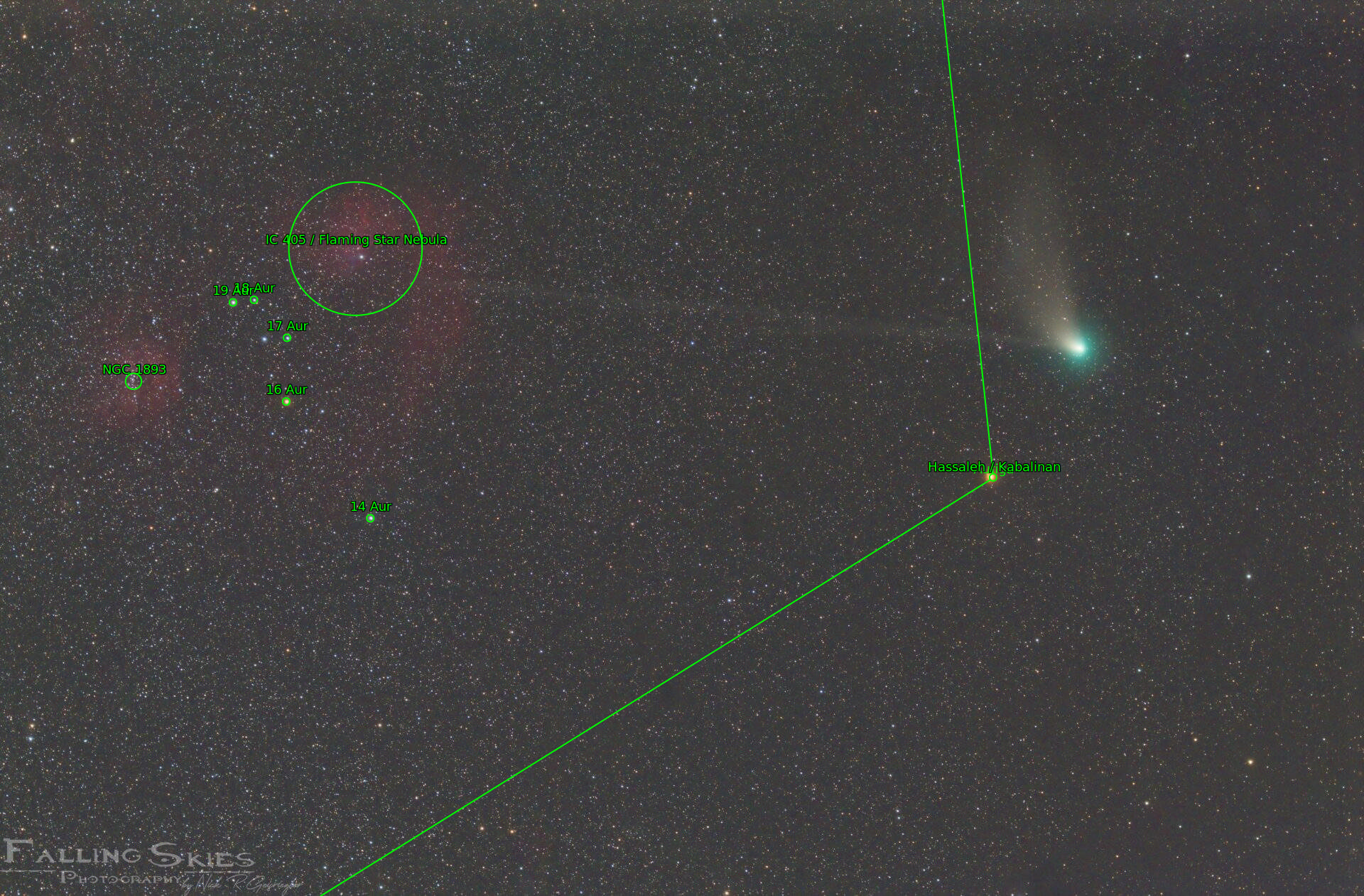 Sternkarten-Overlay (Astrometry.net)